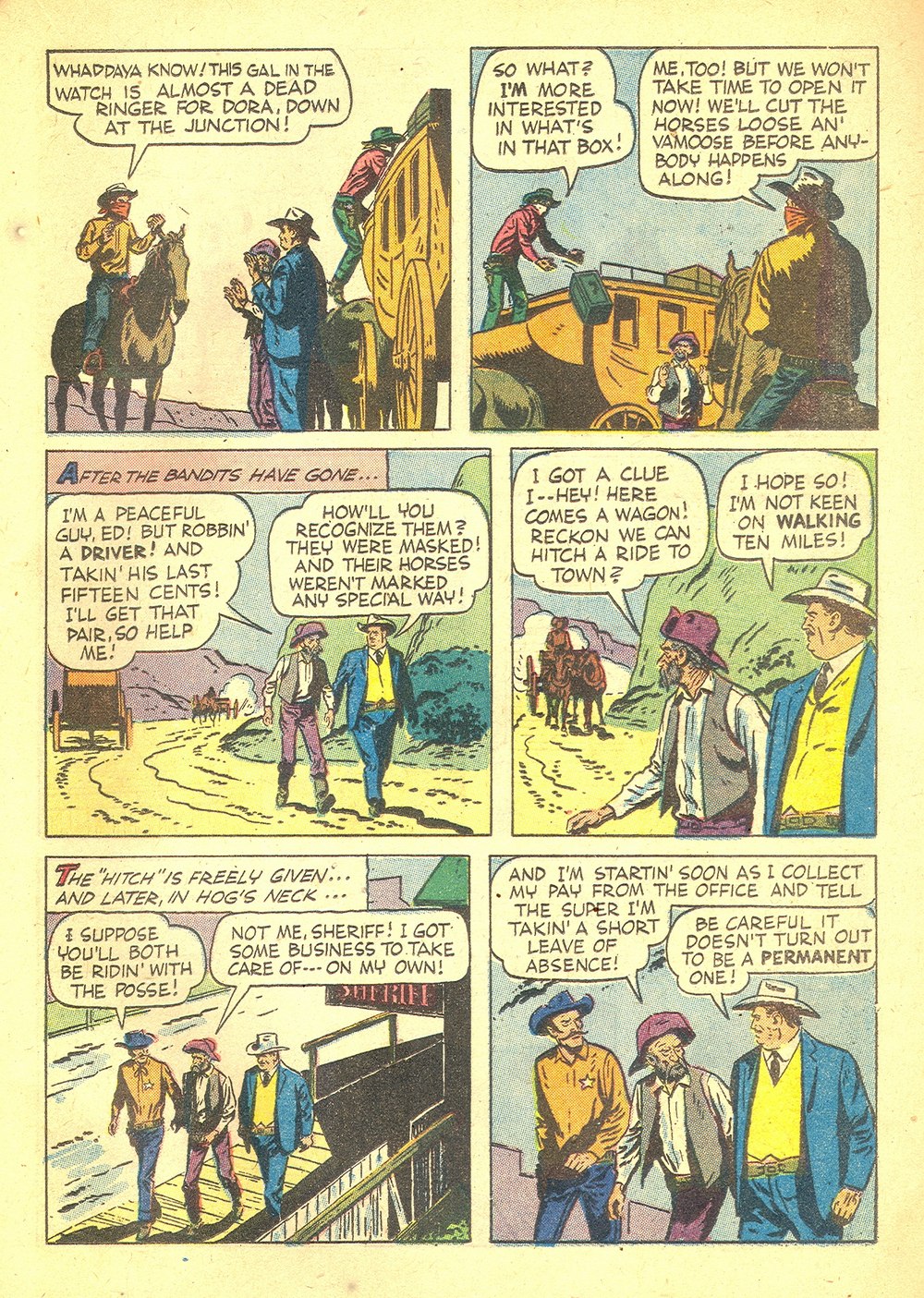 Read online Annie Oakley & Tagg comic -  Issue #4 - 21