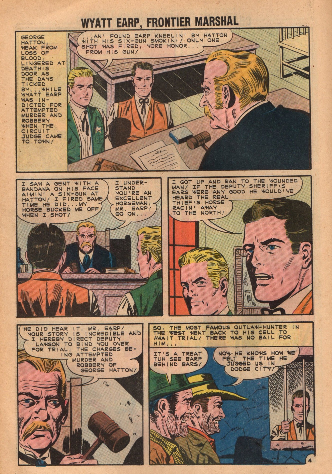 Read online Wyatt Earp Frontier Marshal comic -  Issue #43 - 28