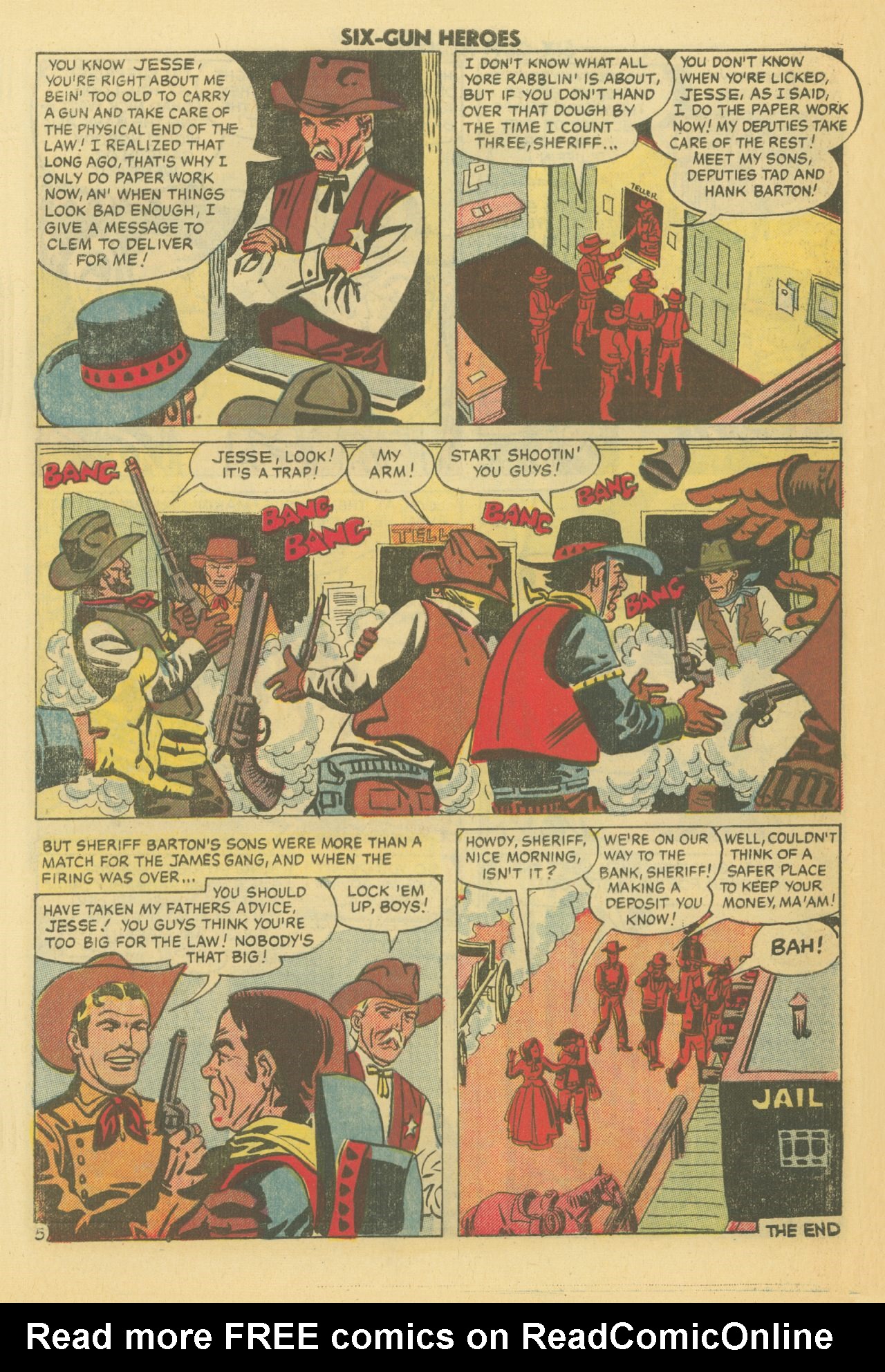 Read online Six-Gun Heroes comic -  Issue #47 - 30