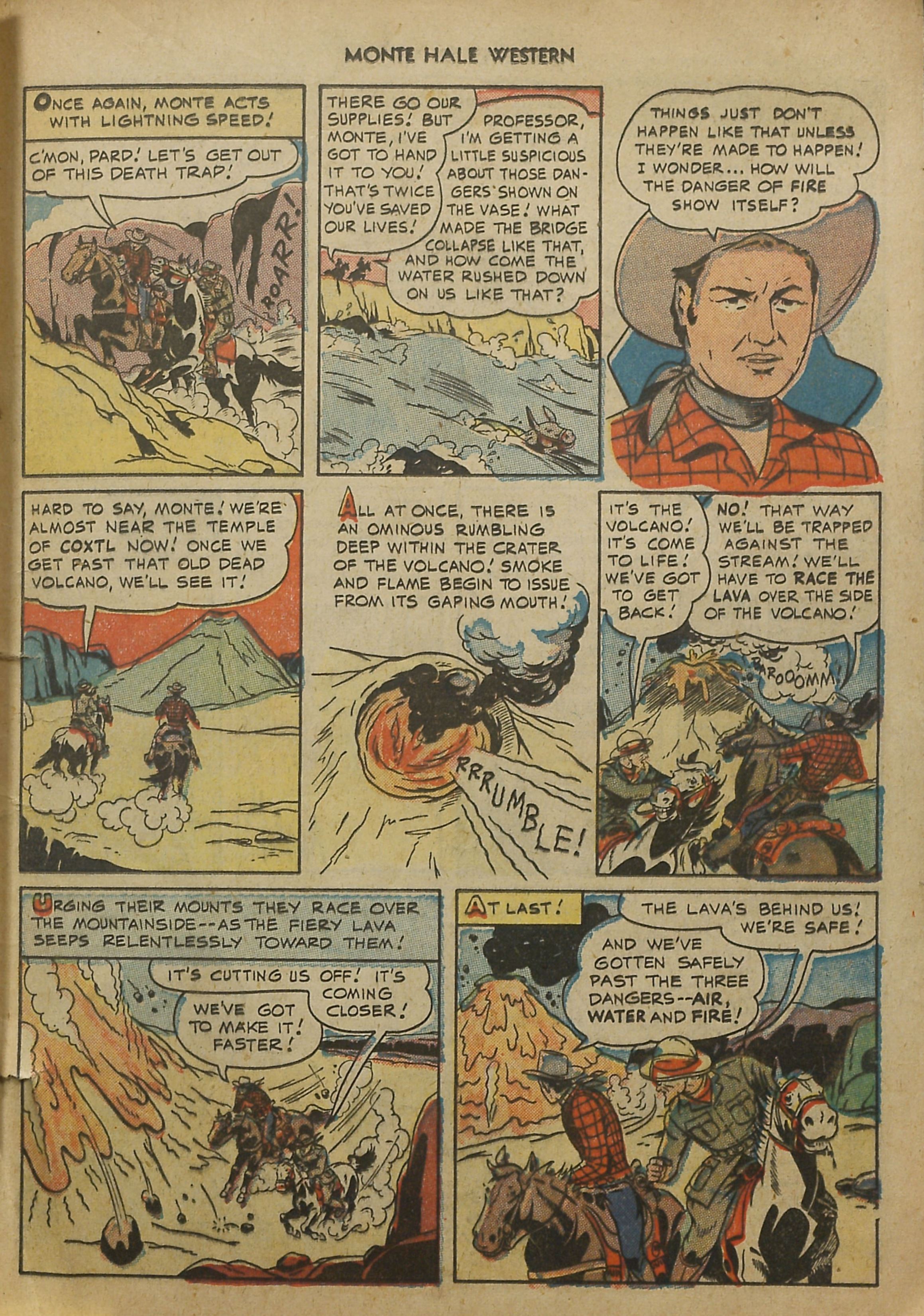 Read online Monte Hale Western comic -  Issue #45 - 22