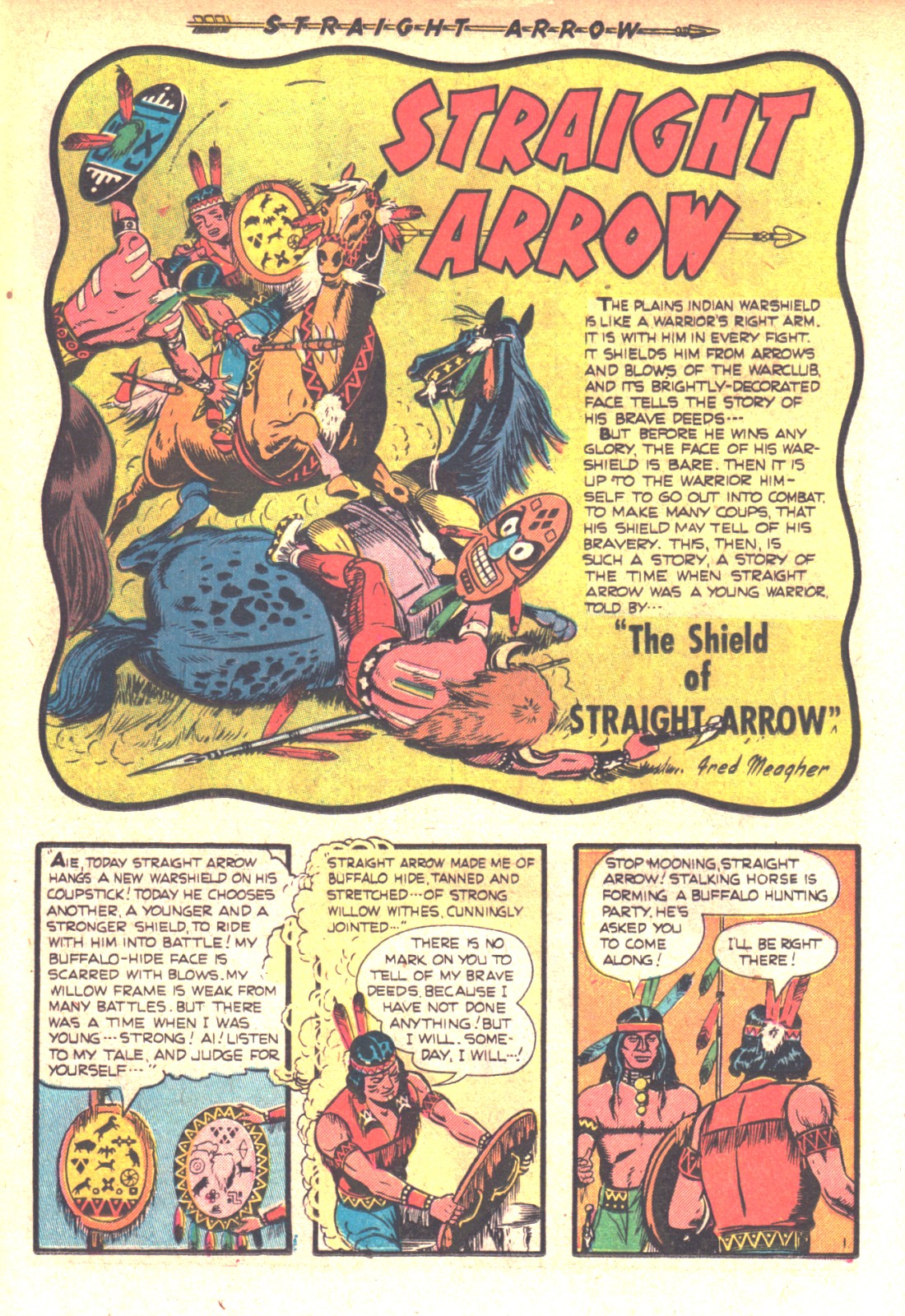 Read online Straight Arrow comic -  Issue #20 - 11