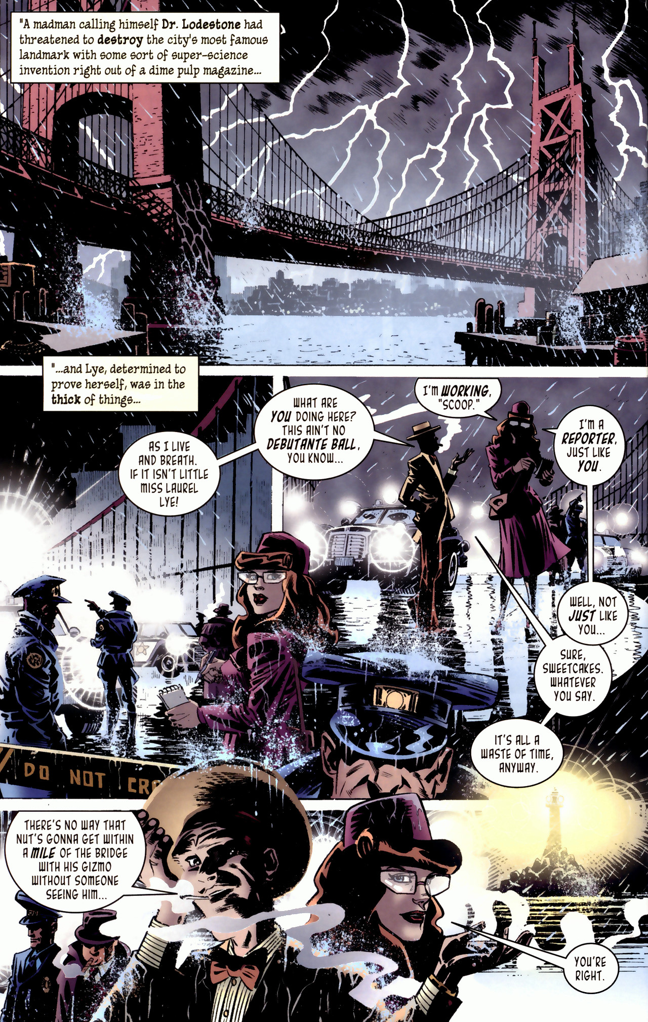Read online Femme Noir: The Dark City Diaries comic -  Issue #1 - 27