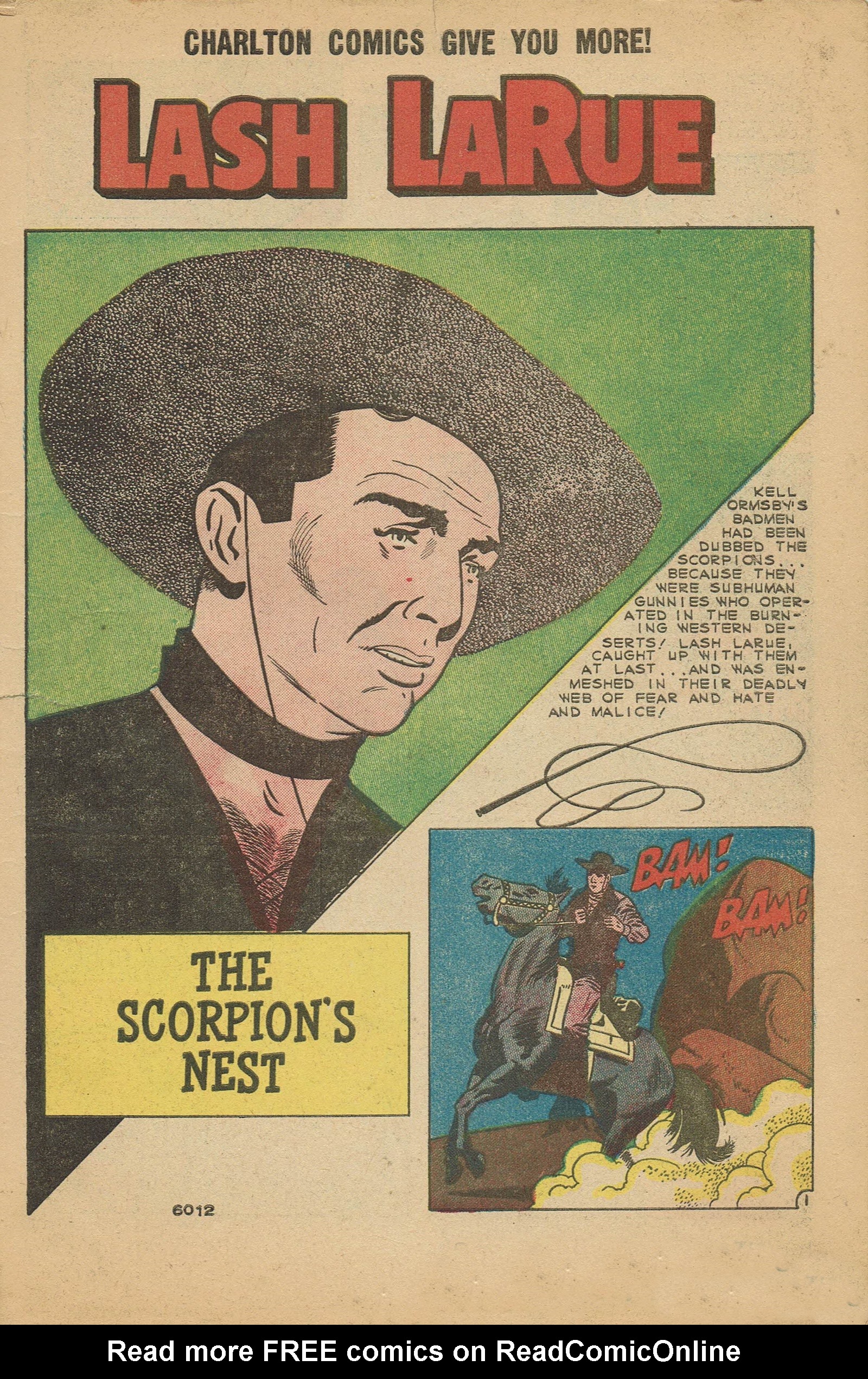 Read online Lash Larue Western (1949) comic -  Issue #79 - 3