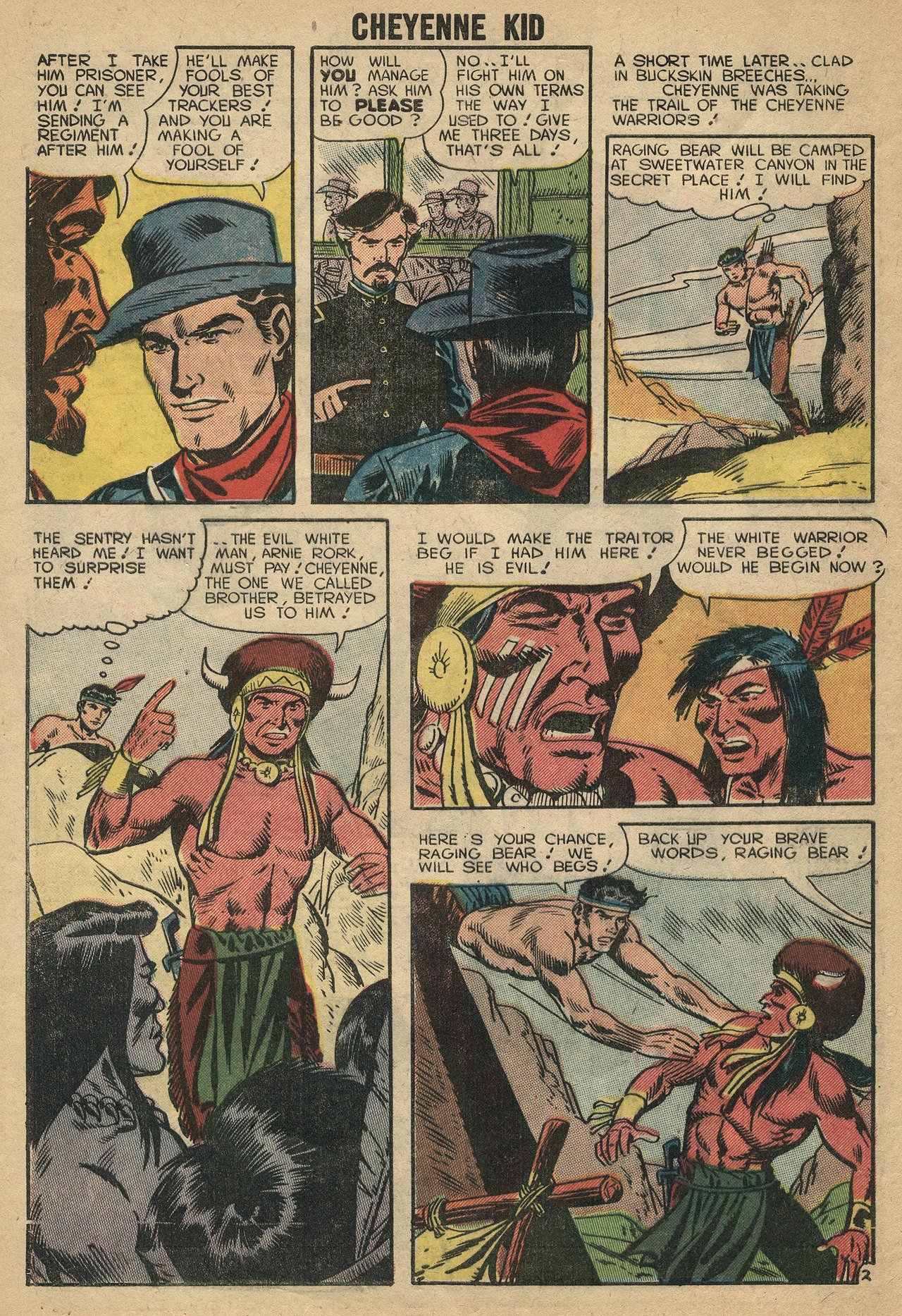 Read online Cheyenne Kid comic -  Issue #9 - 4