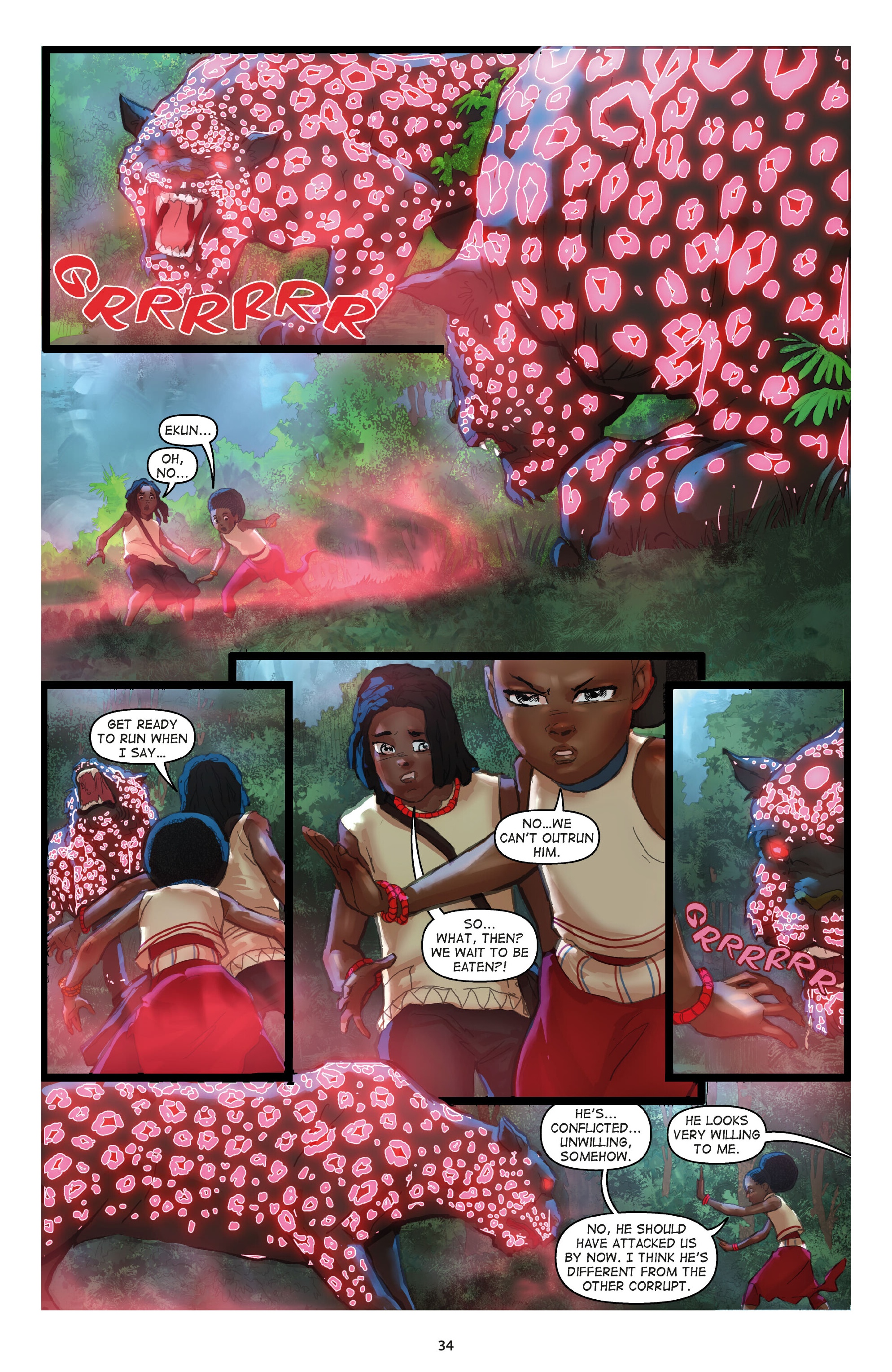 Read online Iyanu: Child of Wonder comic -  Issue # TPB 3 - 33