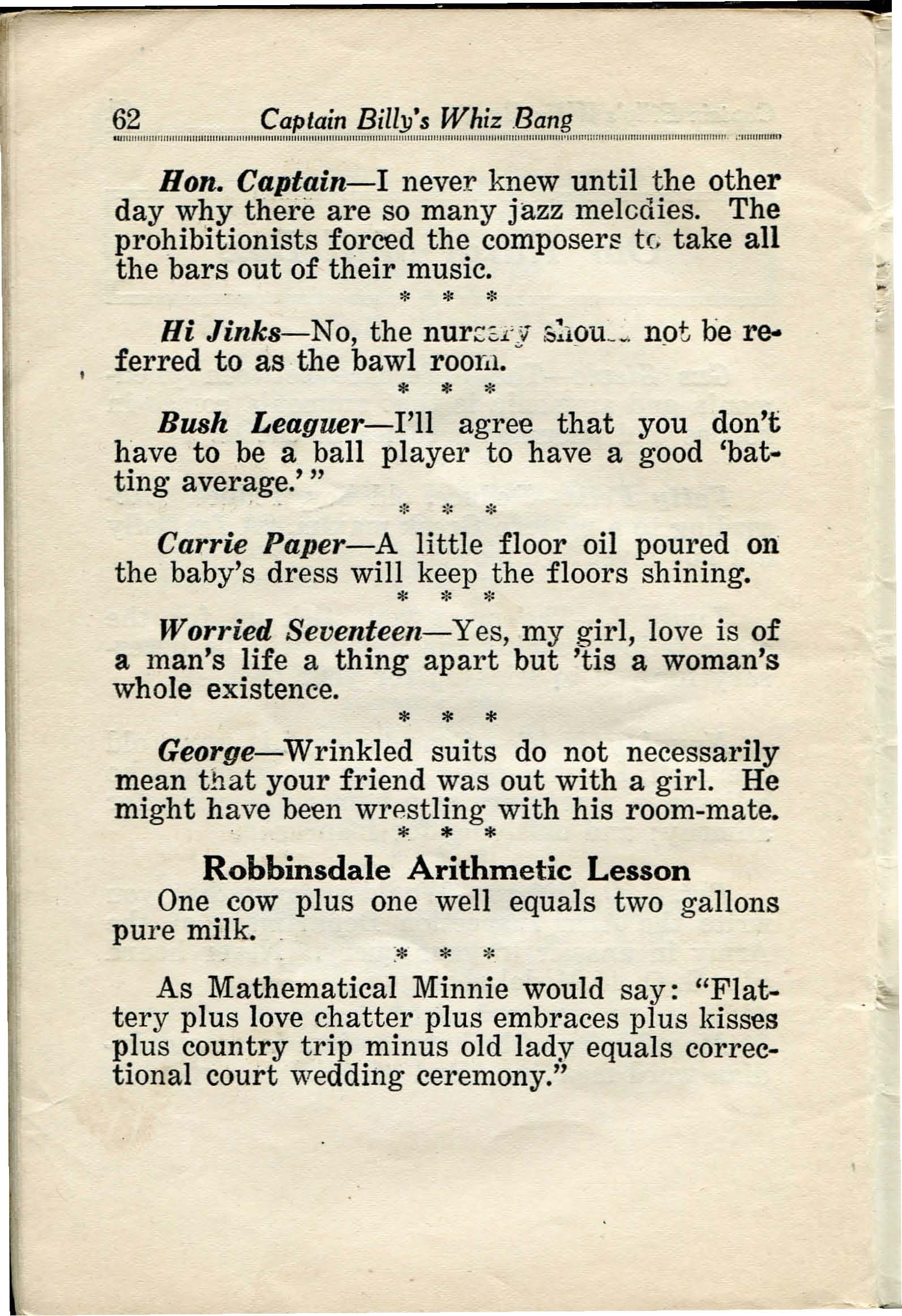 Read online Captain Billy's Whiz Bang comic -  Issue #33 - 64
