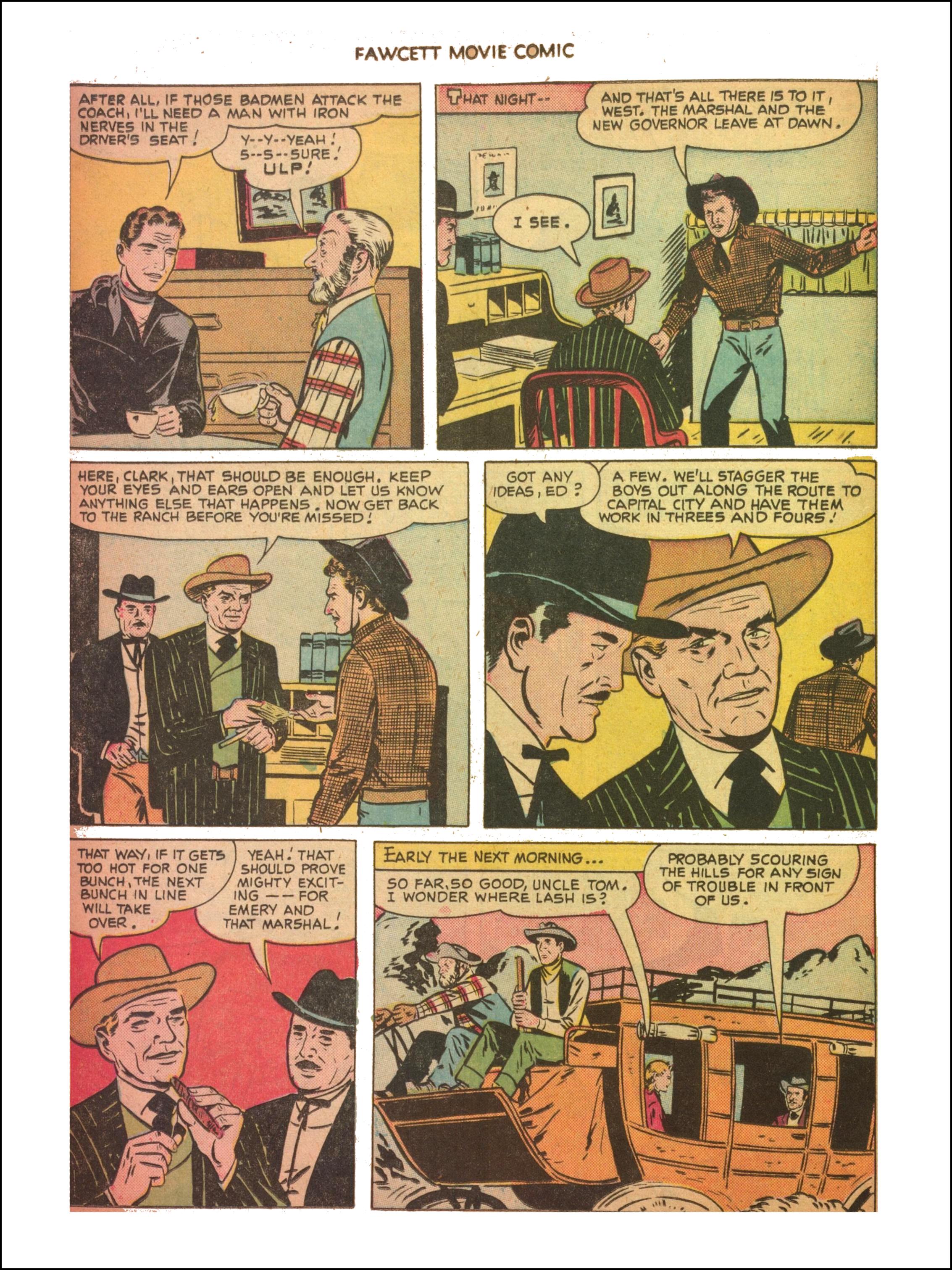 Read online Fawcett Movie Comic comic -  Issue #11 - 16