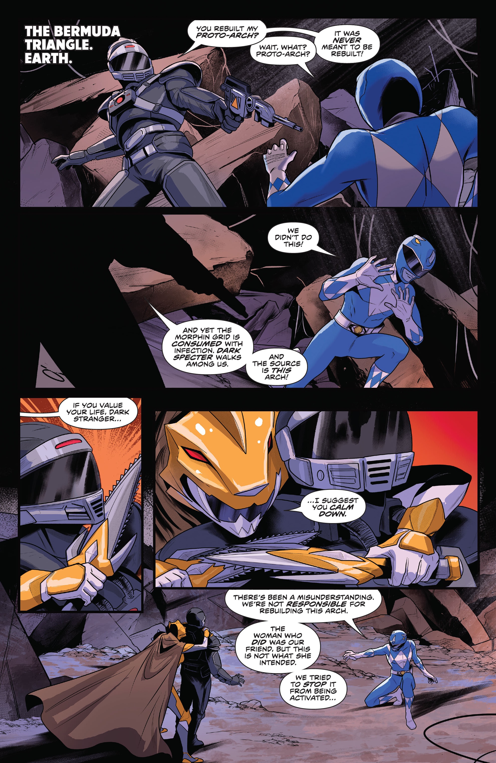 Read online Mighty Morphin Power Rangers comic -  Issue #114 - 7