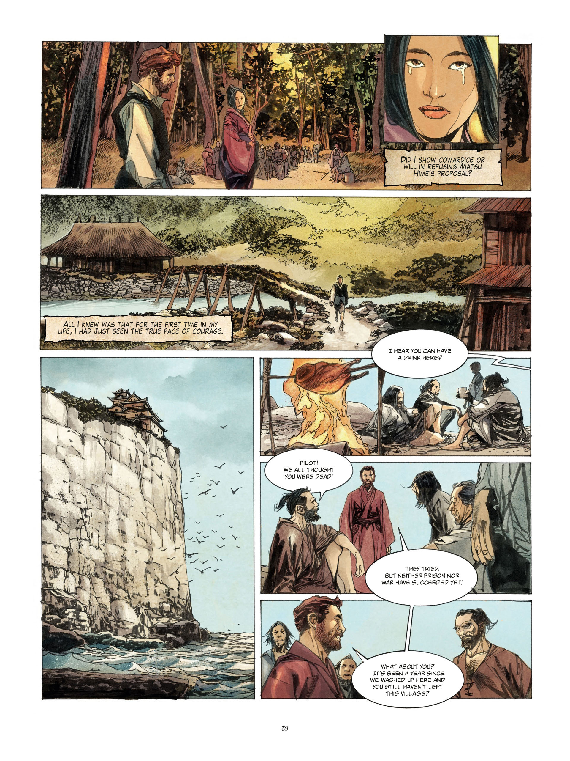 Read online William Adams, Samuraj comic -  Issue #2 - 39