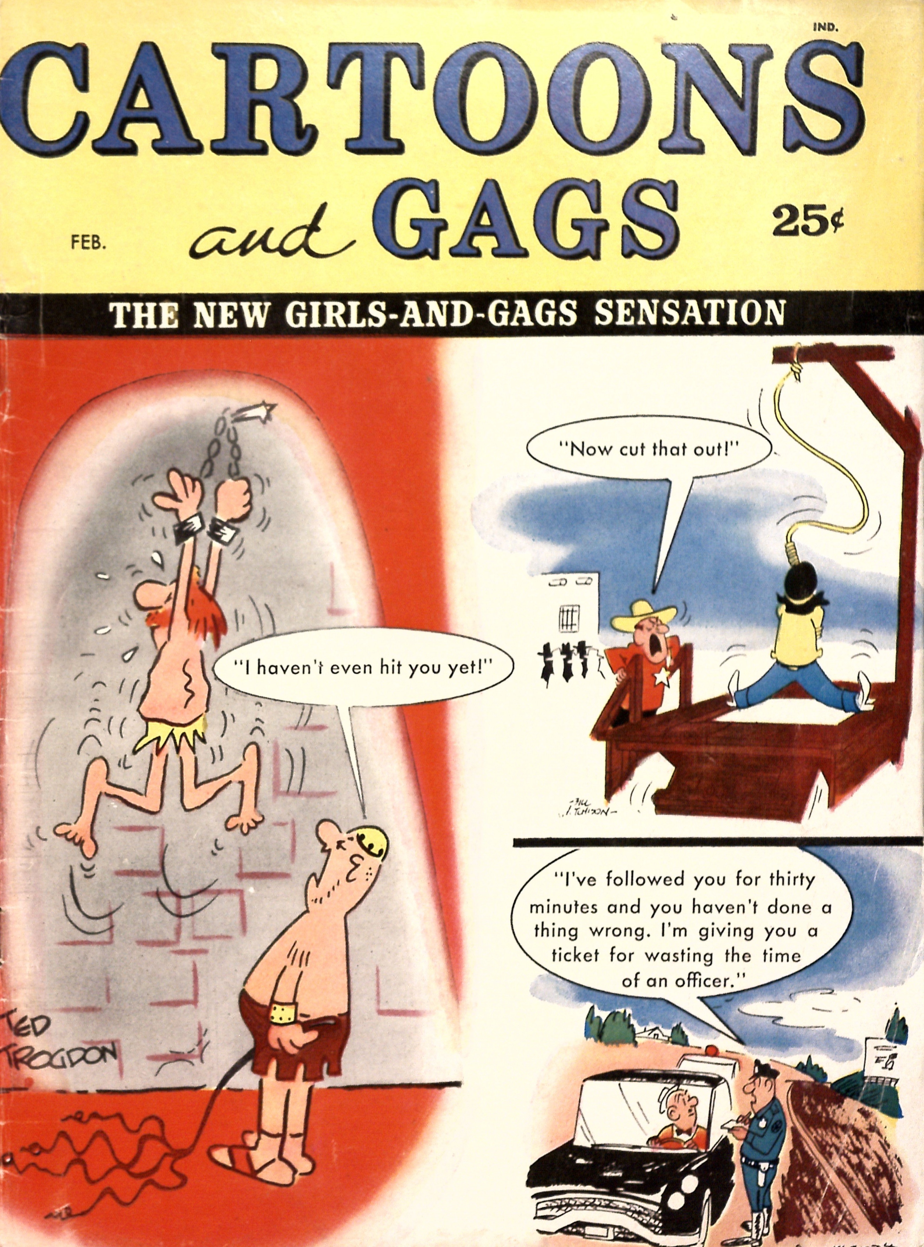 Read online Cartoons and Gags comic -  Issue #26 - 1