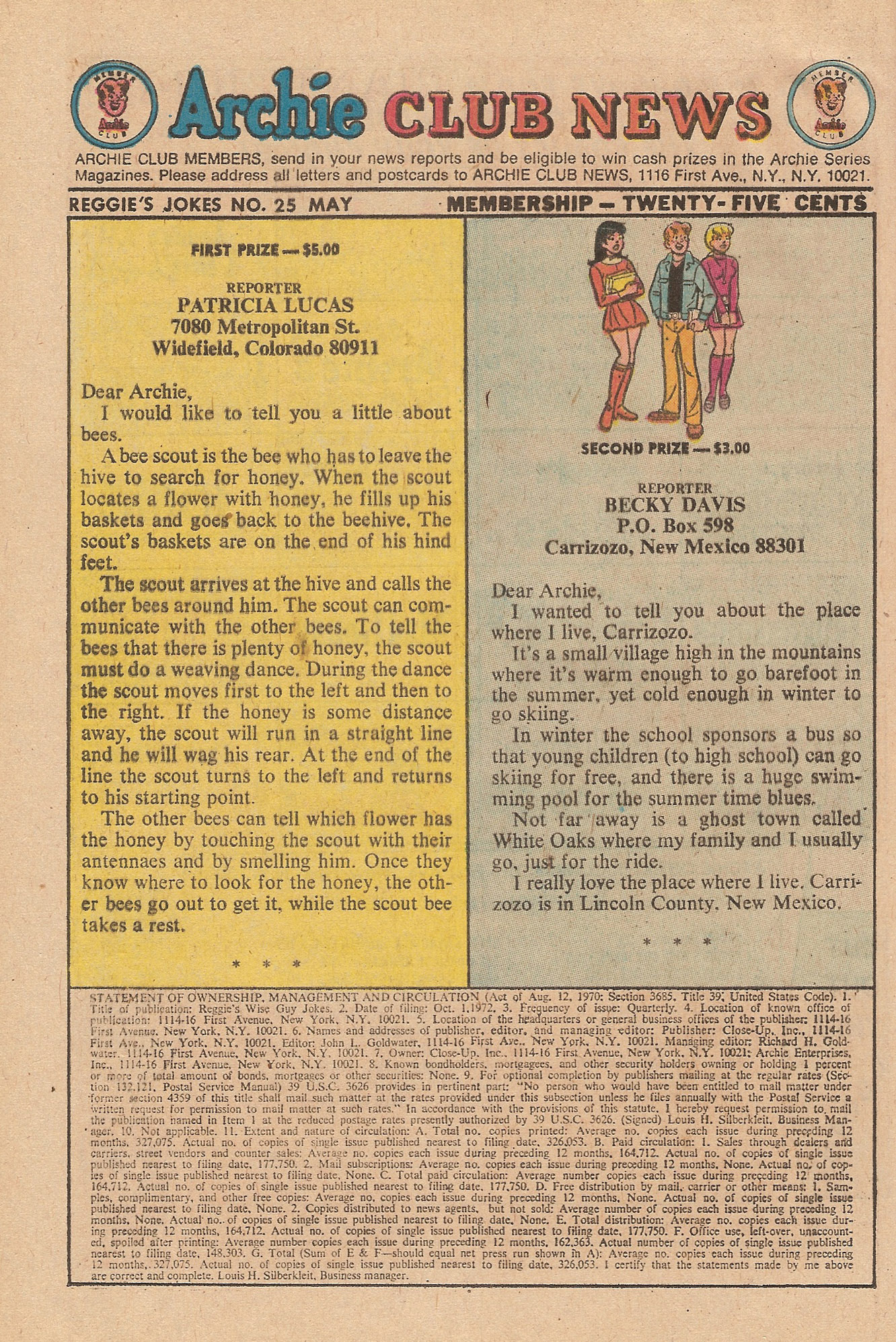 Read online Reggie's Wise Guy Jokes comic -  Issue #25 - 32