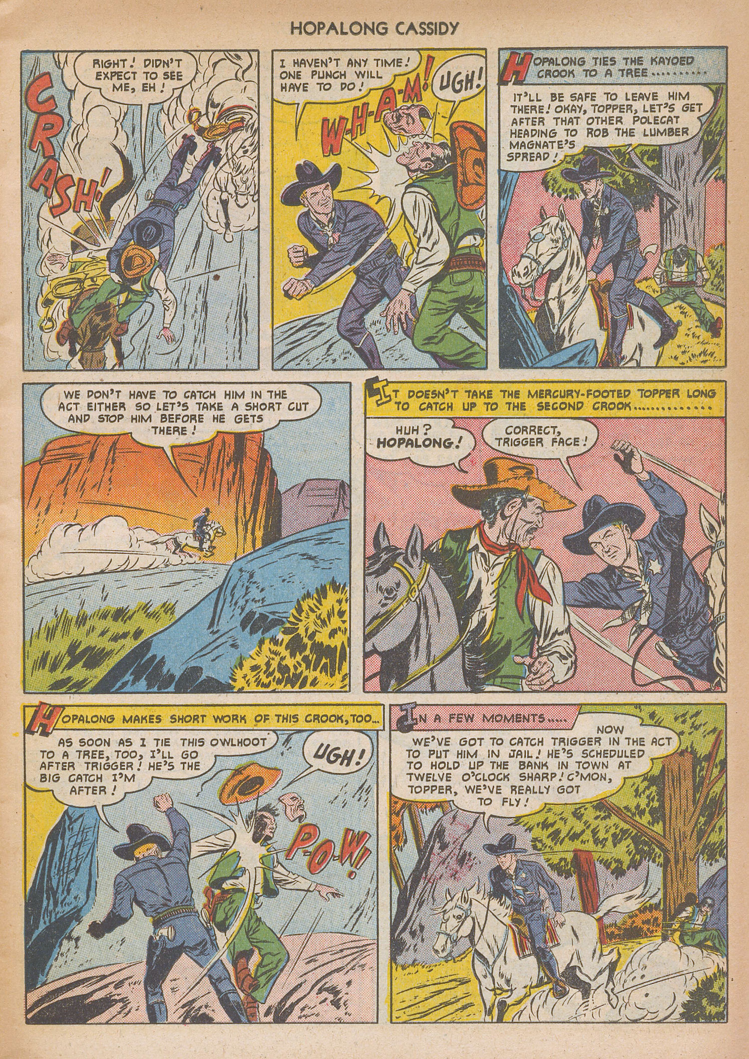 Read online Hopalong Cassidy comic -  Issue #53 - 11