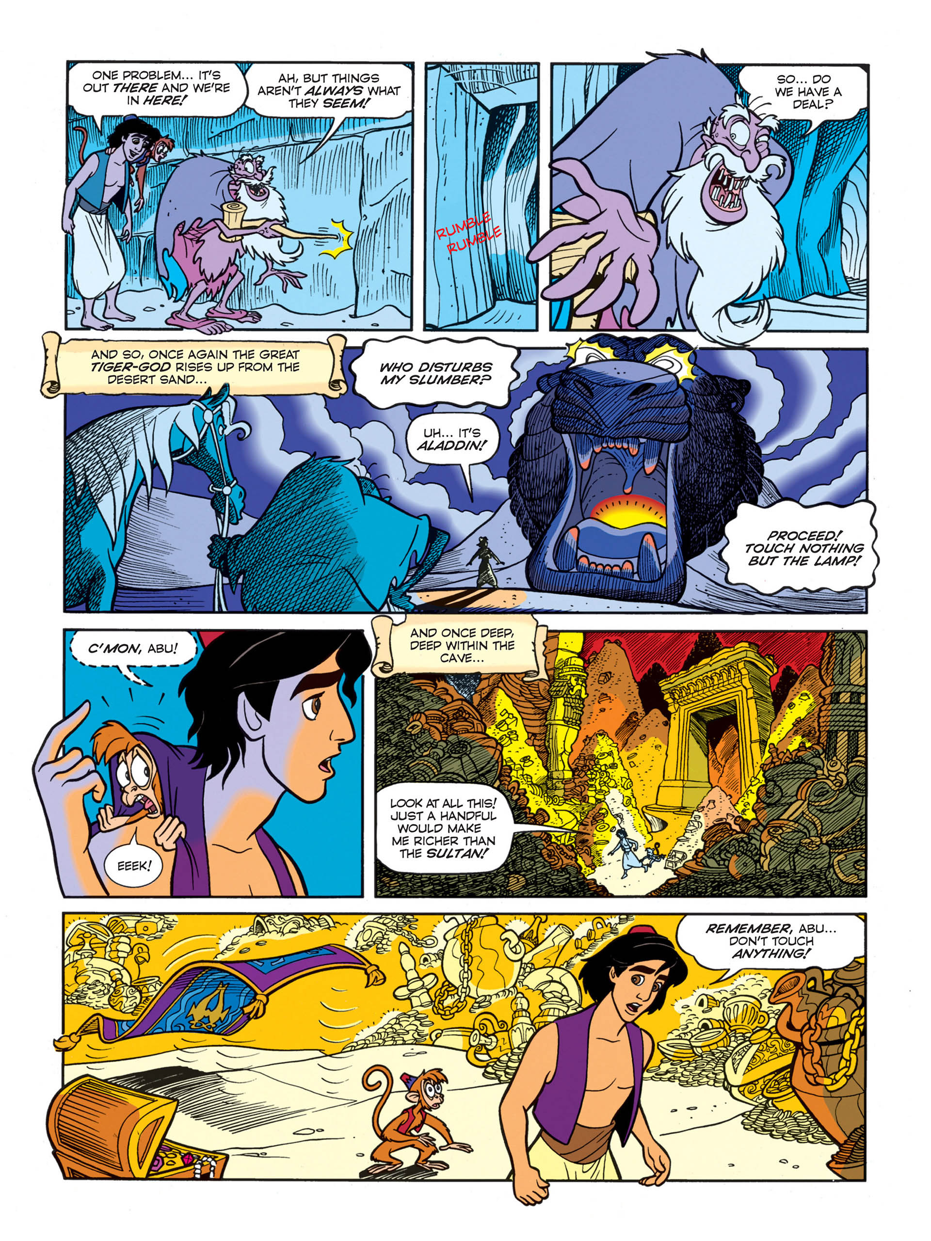 Read online Disney's Aladdin - The Official Movie Adaptation comic -  Issue # Full - 15