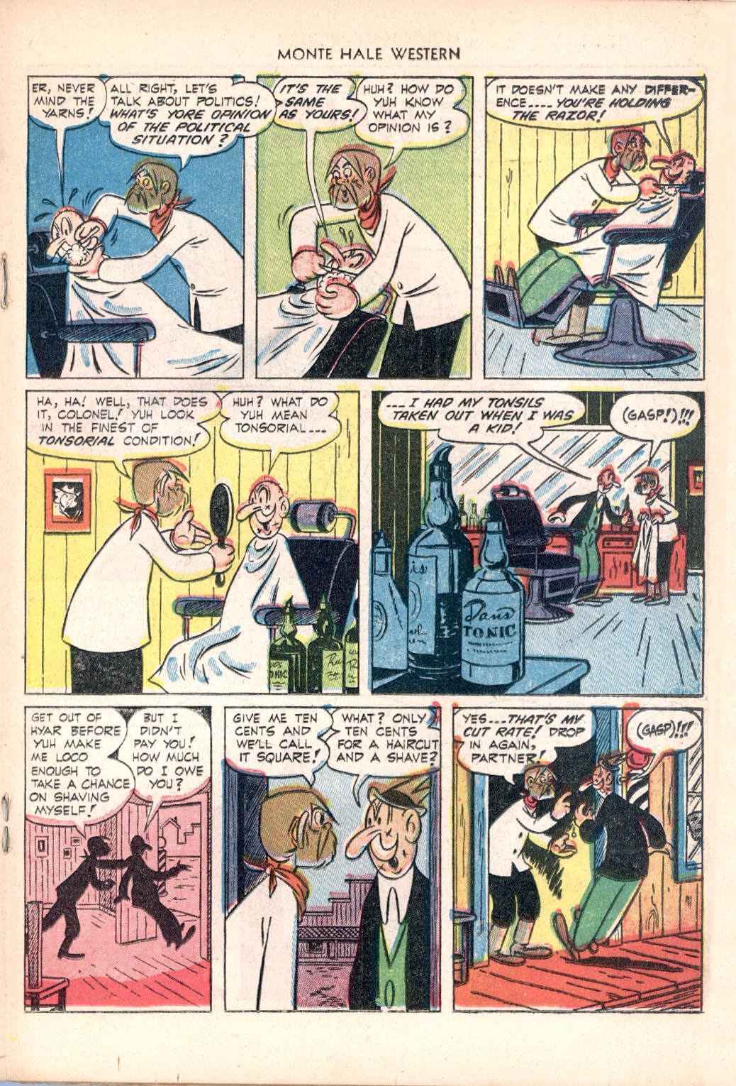 Read online Monte Hale Western comic -  Issue #81 - 19