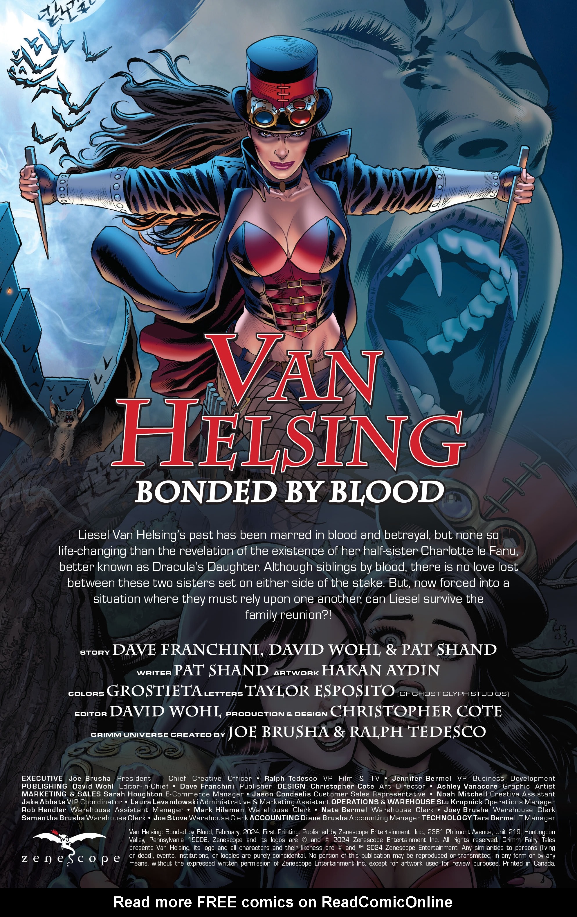 Read online Van Helsing: Bonded by Blood comic -  Issue # Full - 2