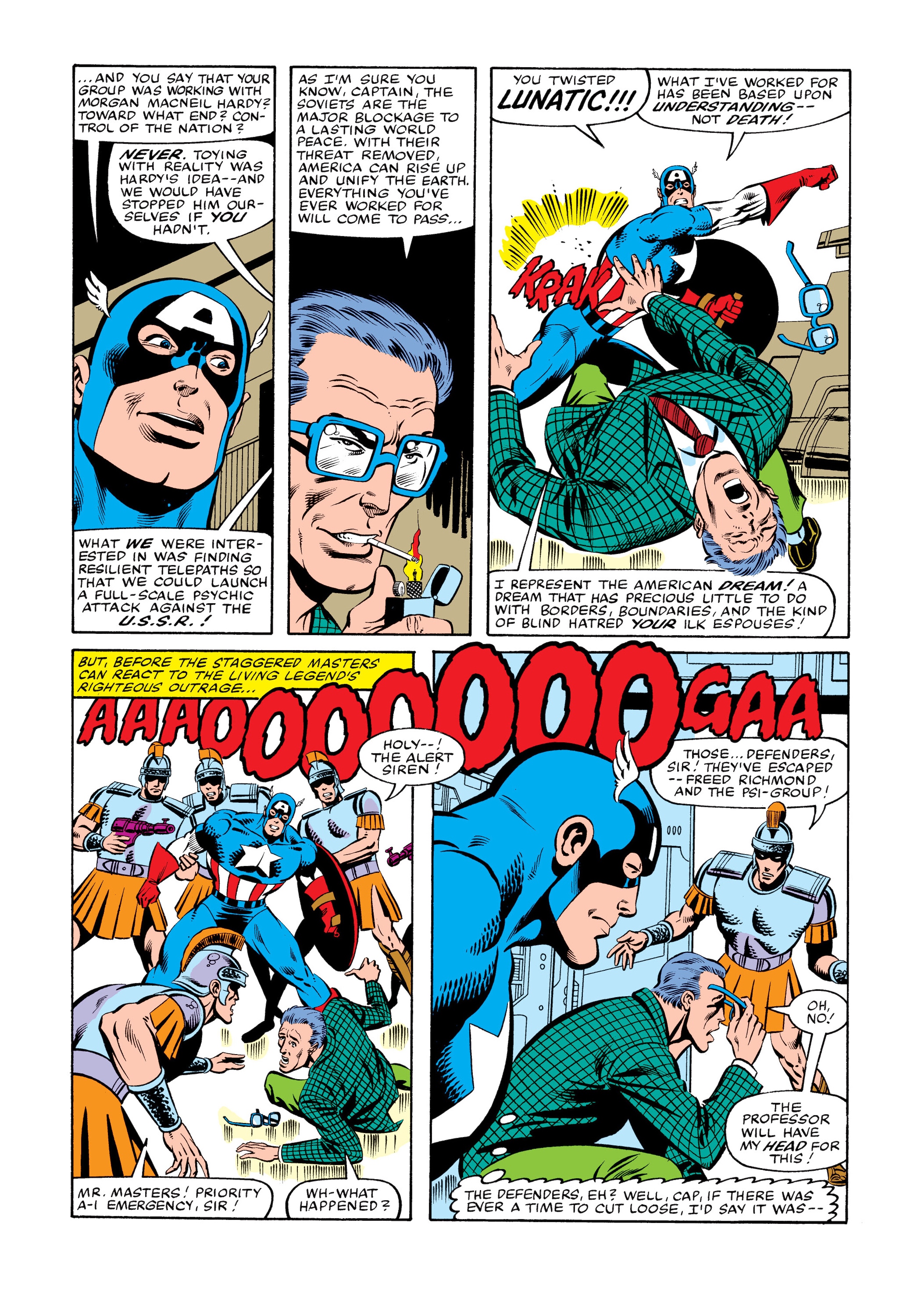 Read online Marvel Masterworks: Captain America comic -  Issue # TPB 15 (Part 3) - 21