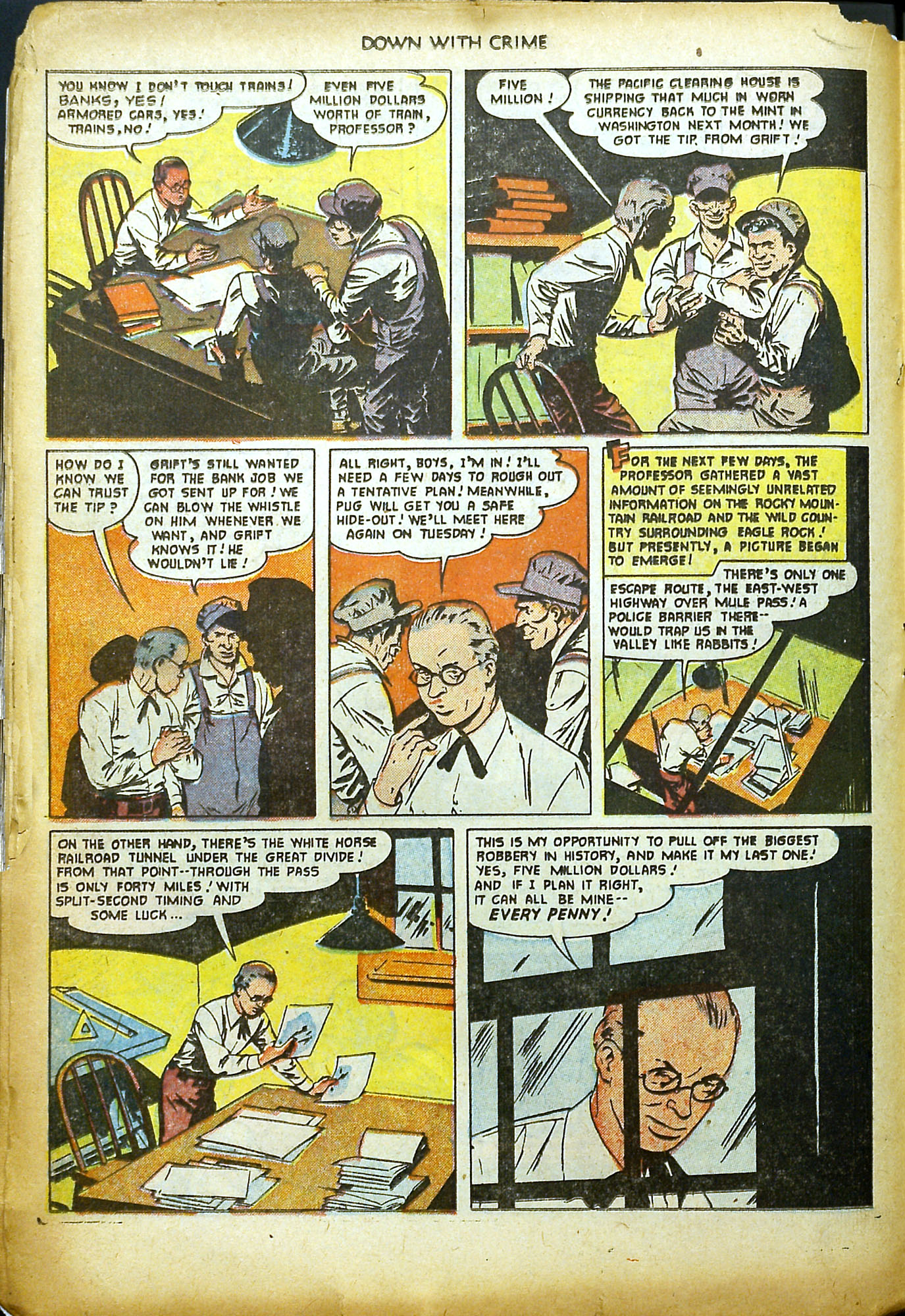 Read online Down With Crime comic -  Issue #1 - 18