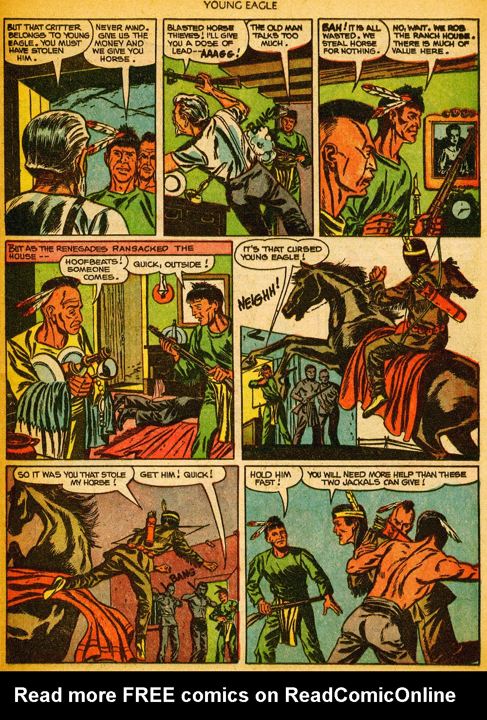 Read online Young Eagle comic -  Issue #10 - 33