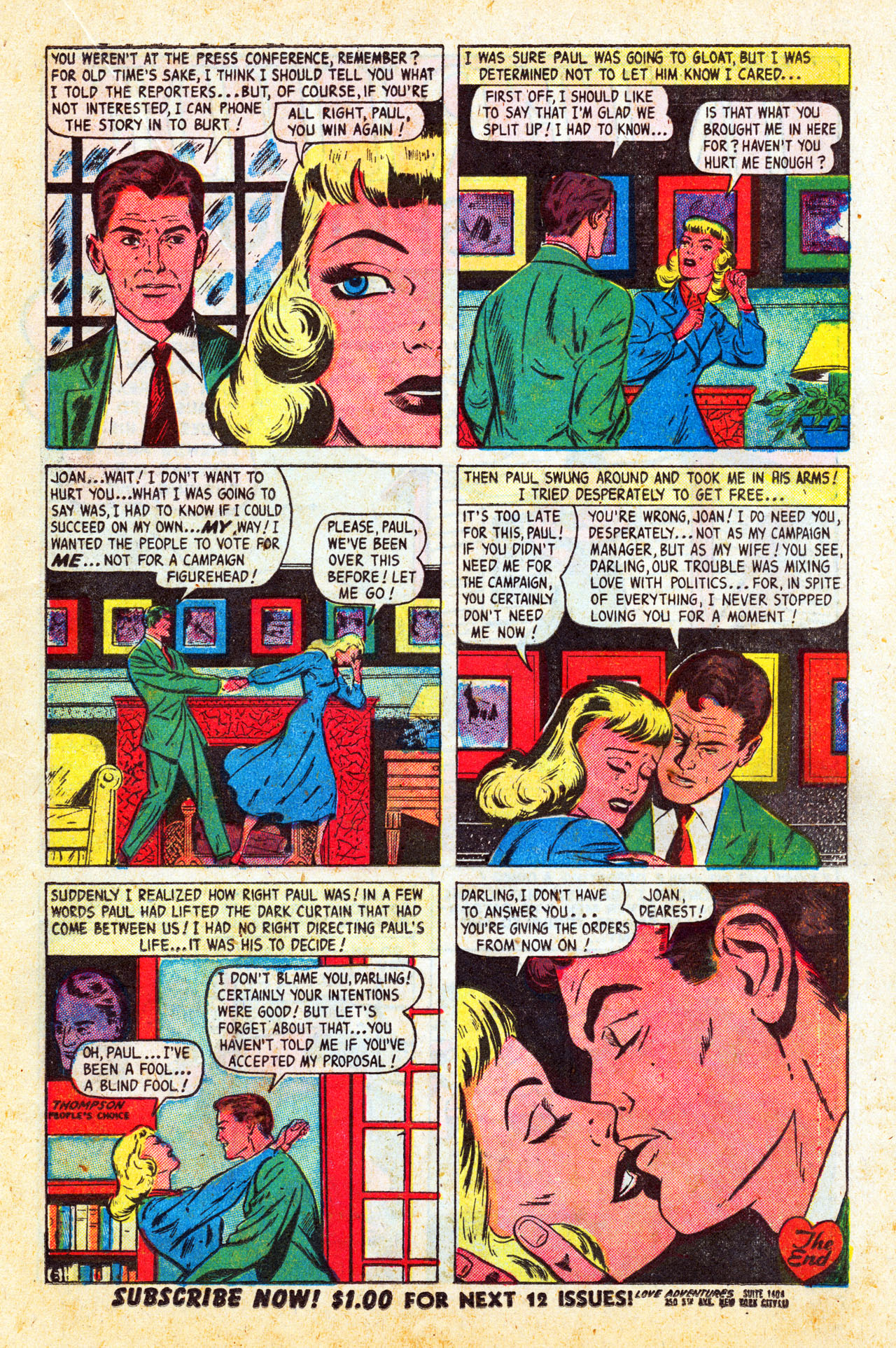 Read online Love Adventures comic -  Issue #5 - 33