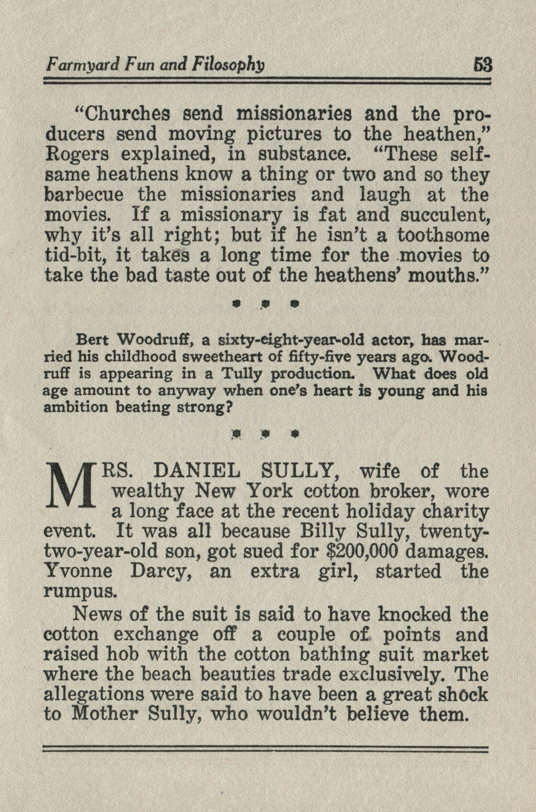 Read online Captain Billy's Whiz Bang comic -  Issue #57 - 58