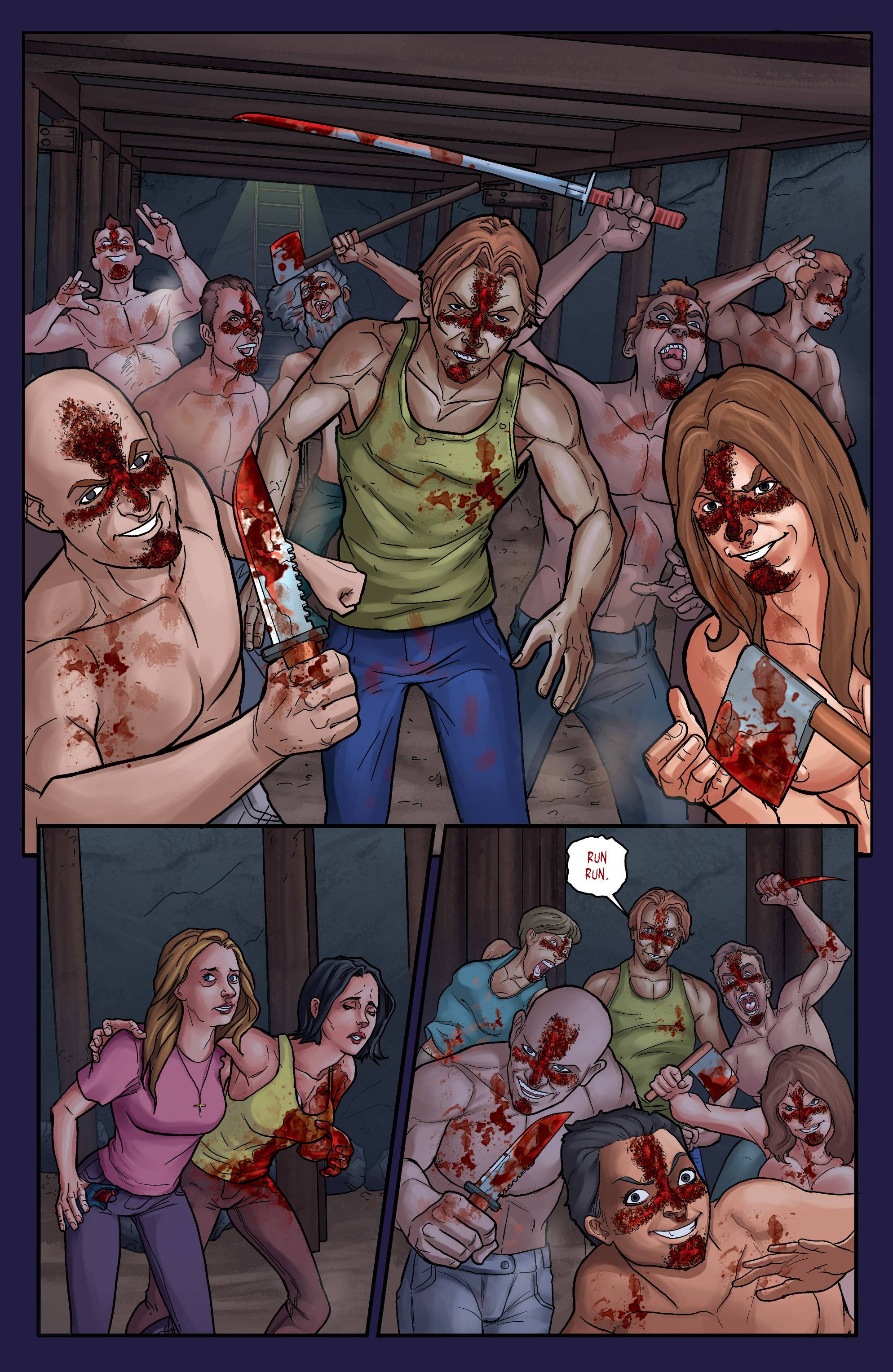 Read online Crossed: Badlands comic -  Issue #61 - 13