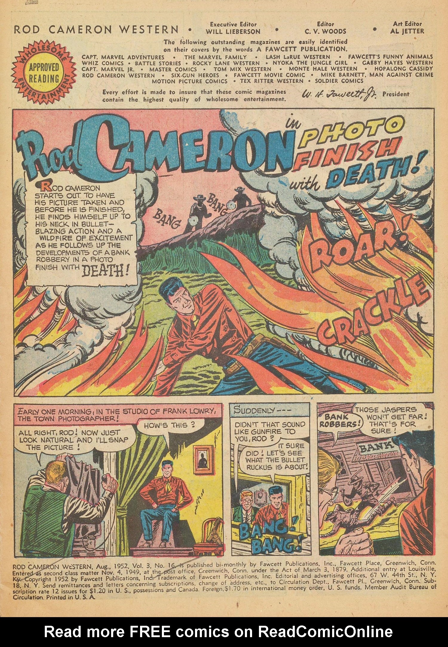 Read online Rod Cameron Western comic -  Issue #16 - 3