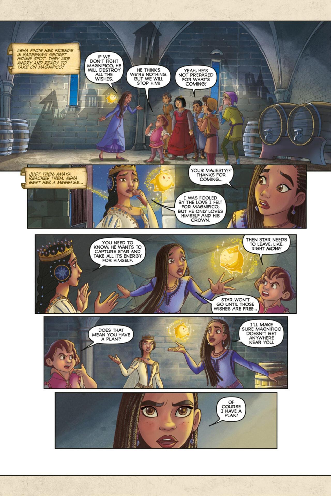 Read online Disney Wish: The Graphic Novel comic -  Issue # Full - 36
