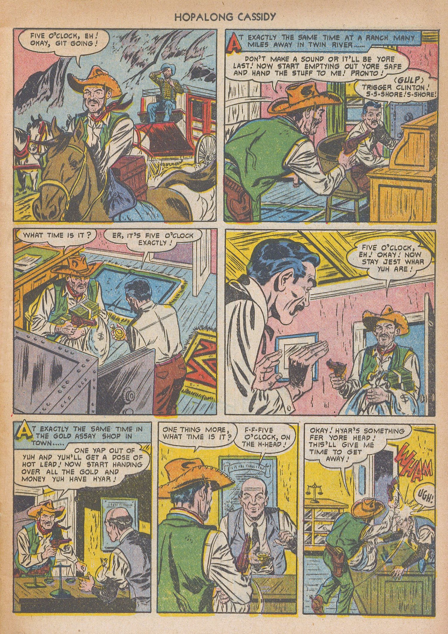 Read online Hopalong Cassidy comic -  Issue #53 - 5