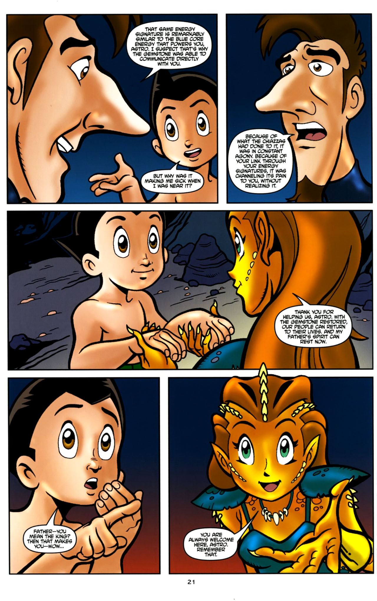 Read online Astro Boy: The Movie: Official Movie Prequel comic -  Issue #4 - 23