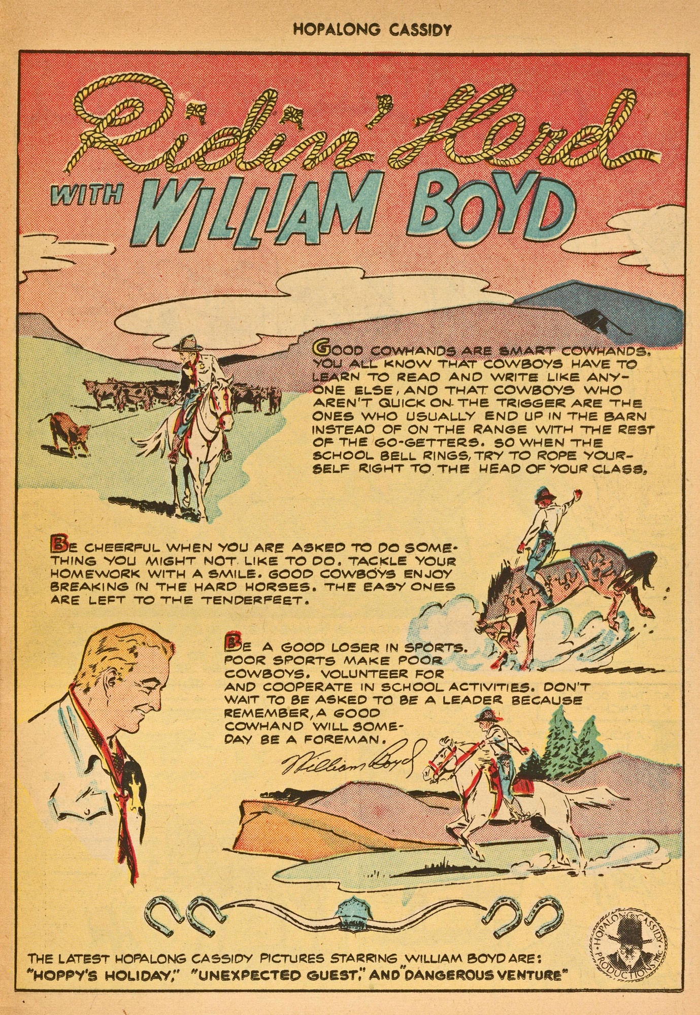 Read online Hopalong Cassidy comic -  Issue #14 - 41