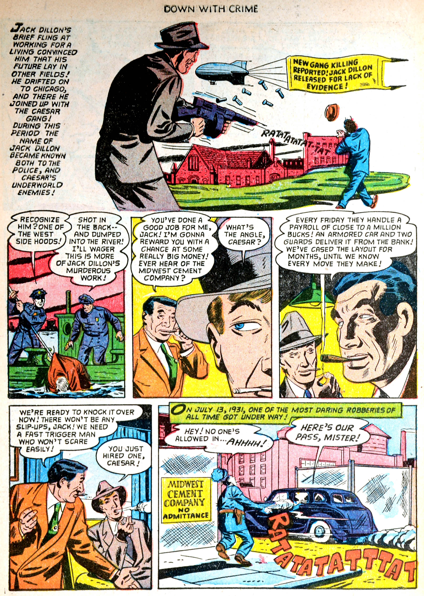 Read online Down With Crime comic -  Issue #6 - 30
