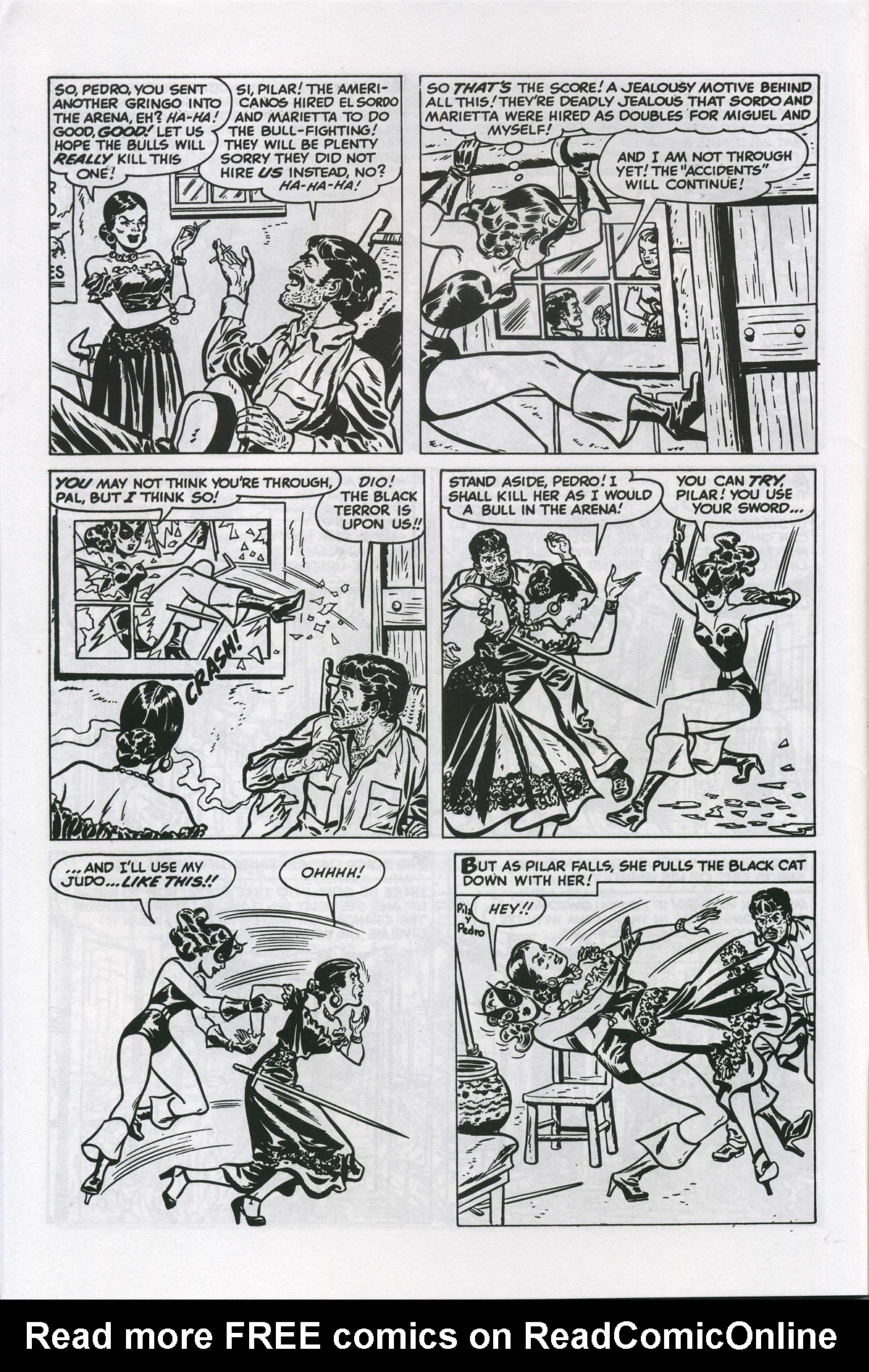 Read online Alfred Harvey's Black Cat (The Origins) comic -  Issue #1 - 16