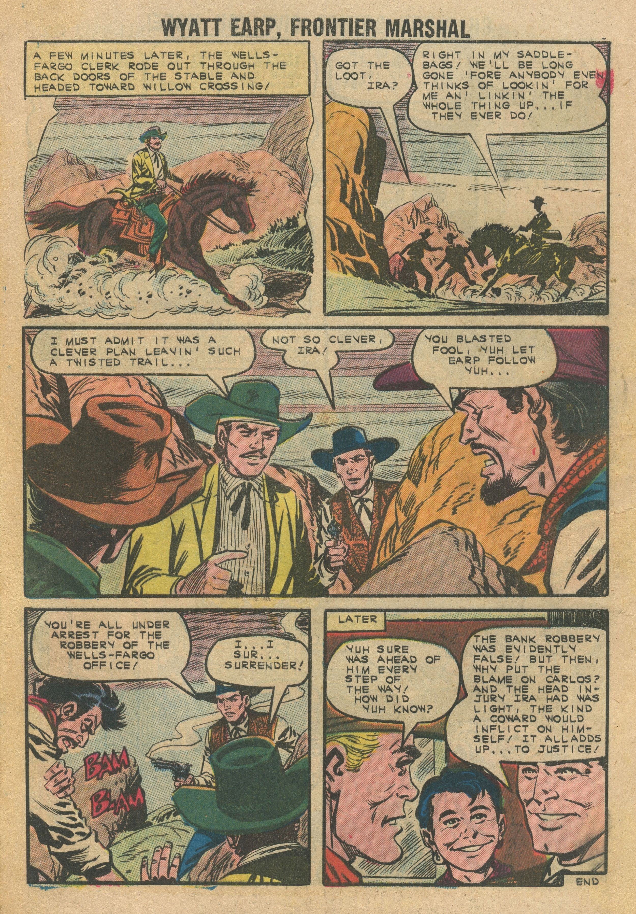 Read online Wyatt Earp Frontier Marshal comic -  Issue #42 - 8