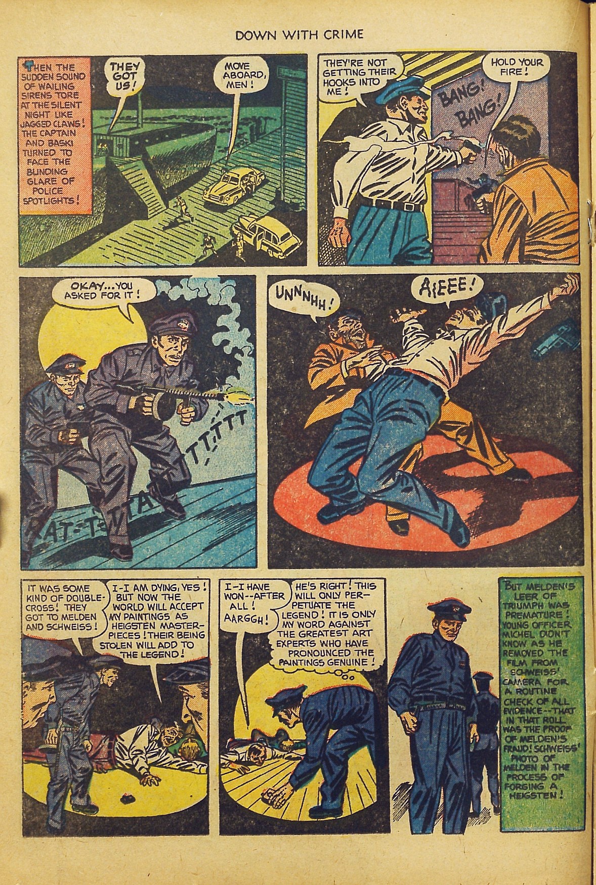 Read online Down With Crime comic -  Issue #4 - 14