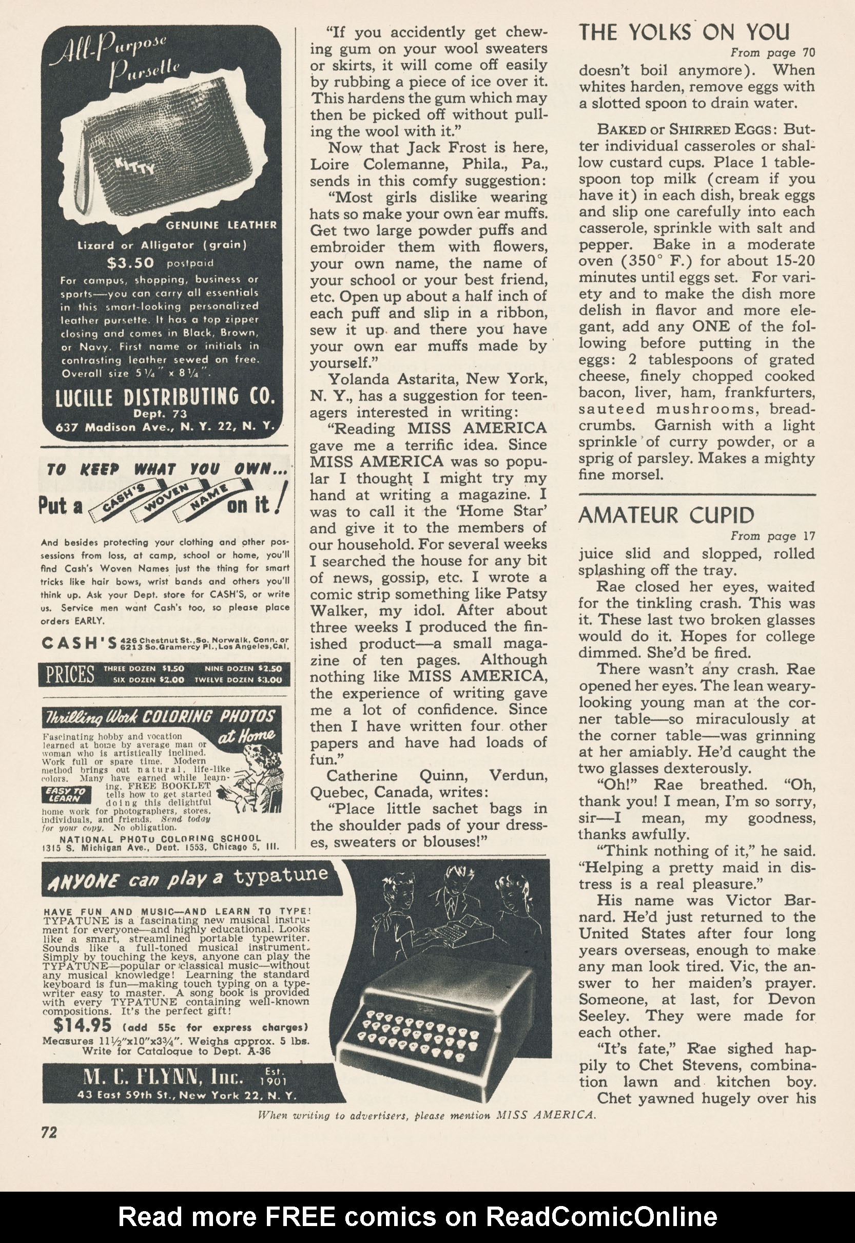 Read online Miss America Magazine comic -  Issue #17 - 63