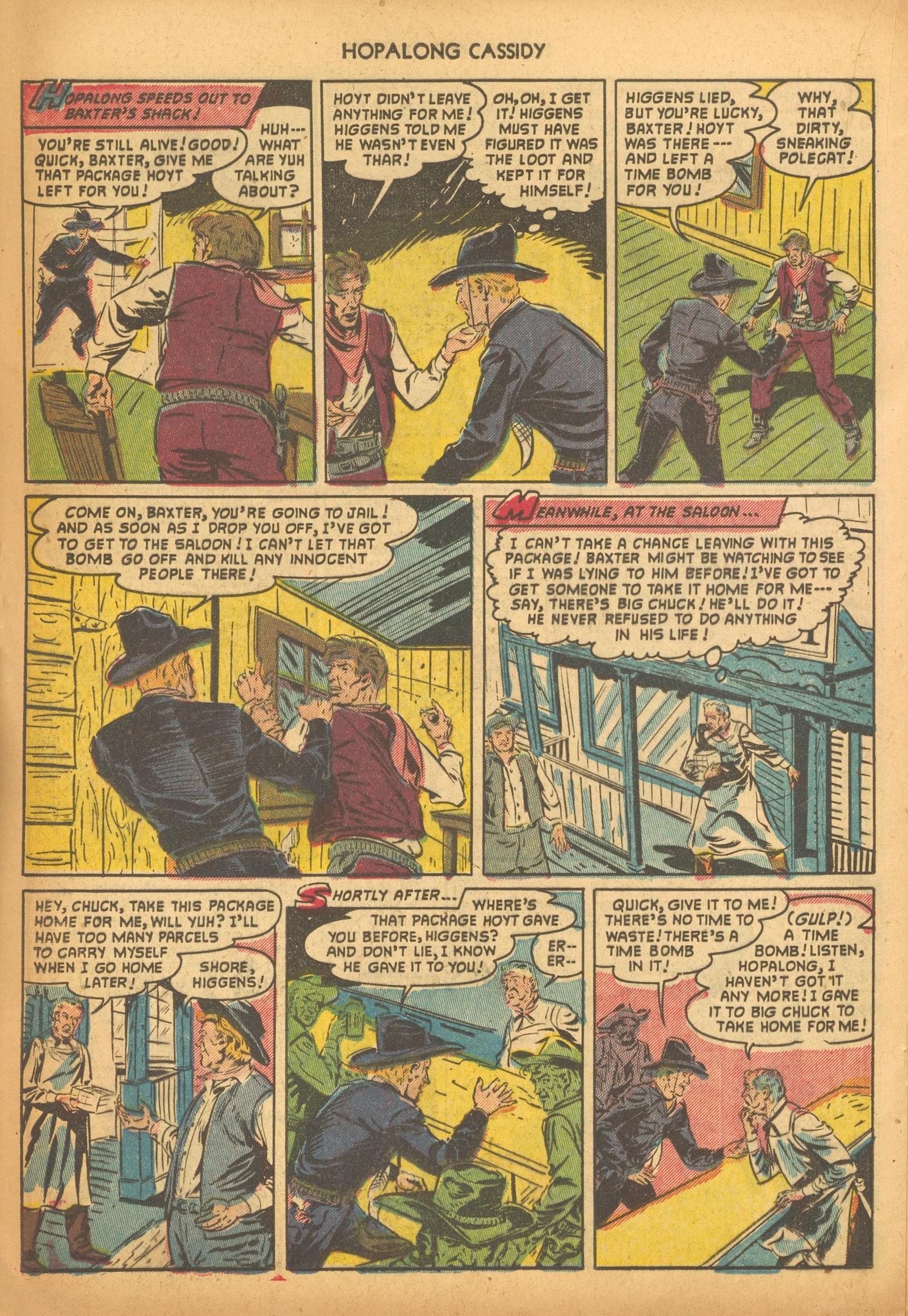 Read online Hopalong Cassidy comic -  Issue #72 - 20