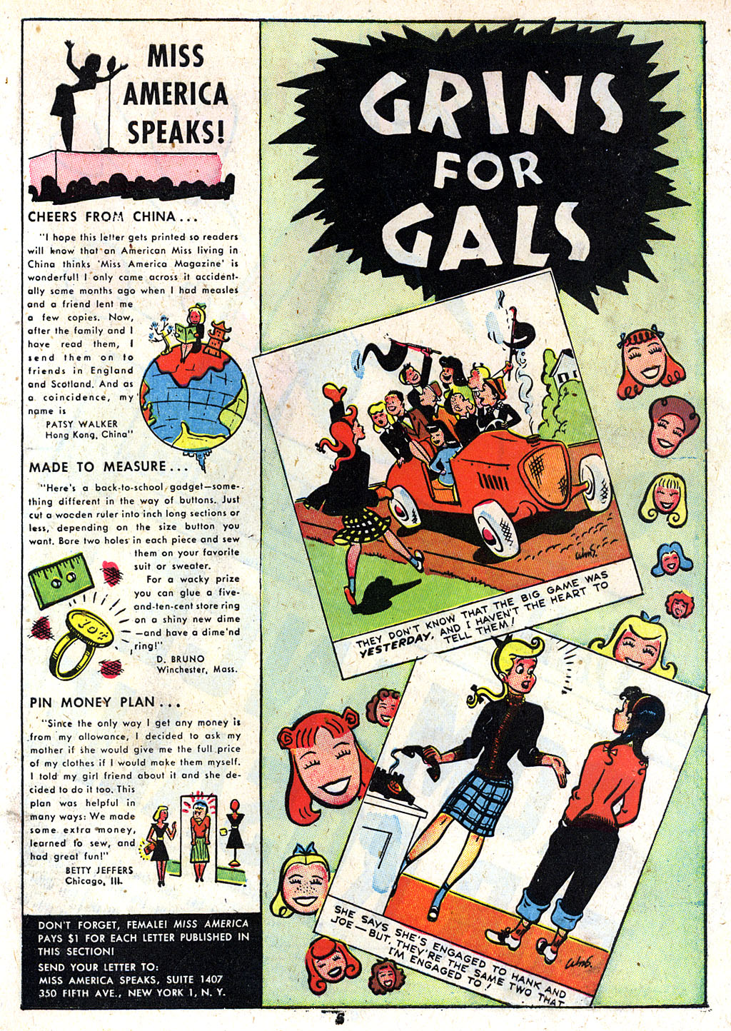 Read online Miss America Magazine comic -  Issue #35 - 5