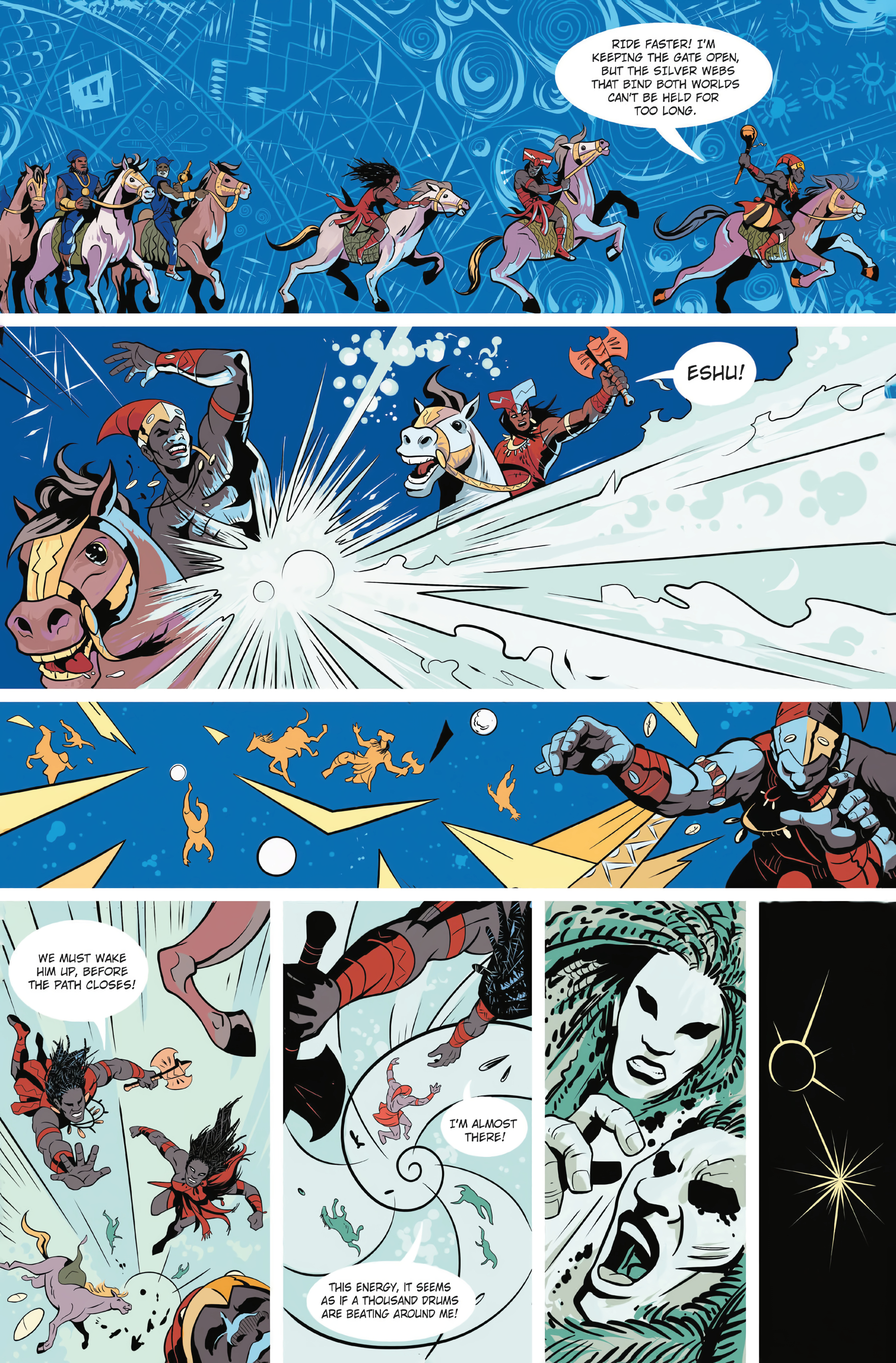 Read online Tales of the Orishas comic -  Issue # TPB - 30