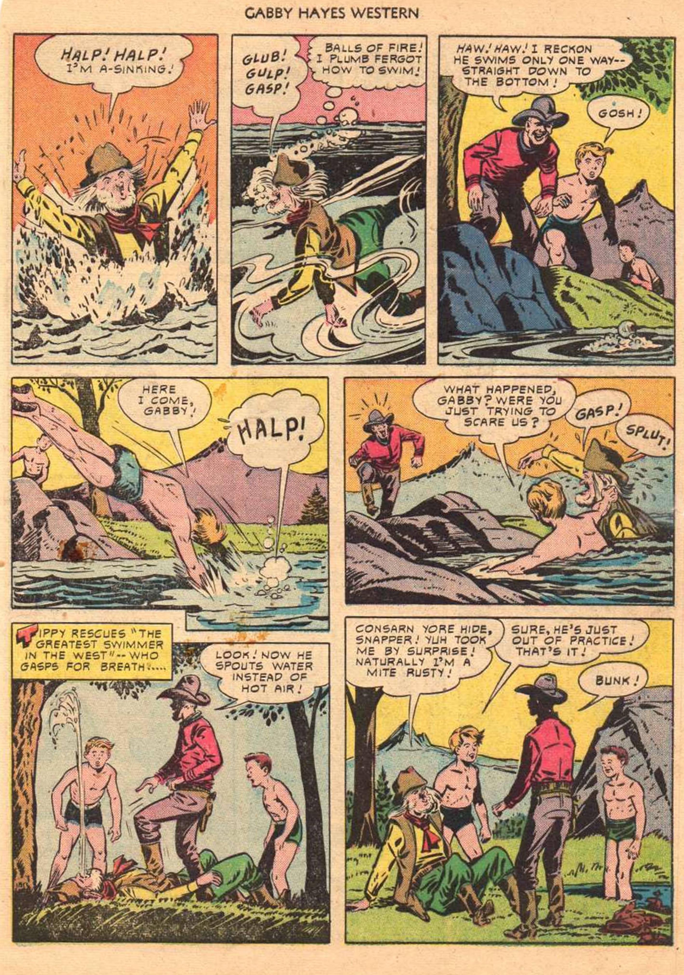 Read online Gabby Hayes Western comic -  Issue #24 - 21