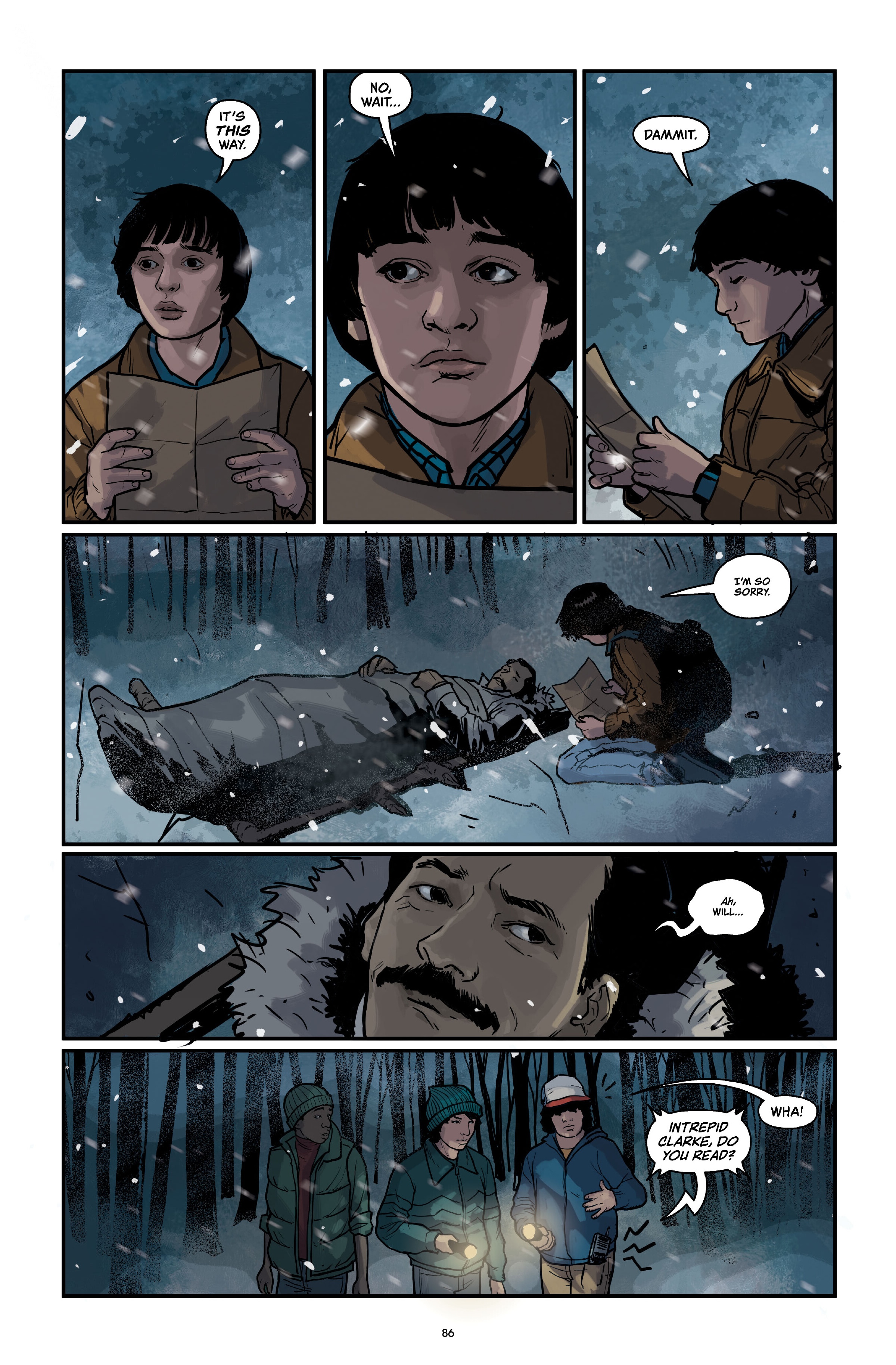 Read online Stranger Things Library Edition comic -  Issue # TPB 3 (Part 1) - 86