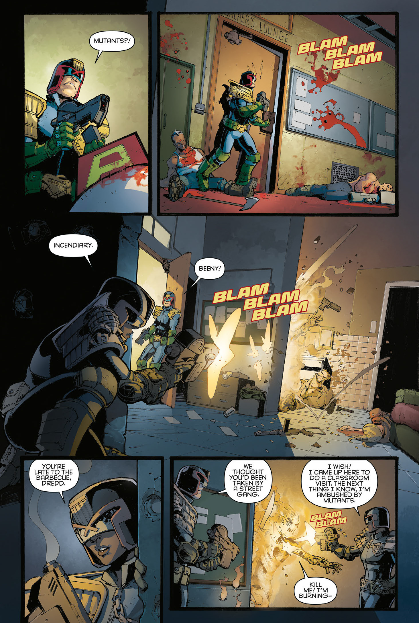 Read online Judge Dredd Megazine (Vol. 5) comic -  Issue #464 - 98