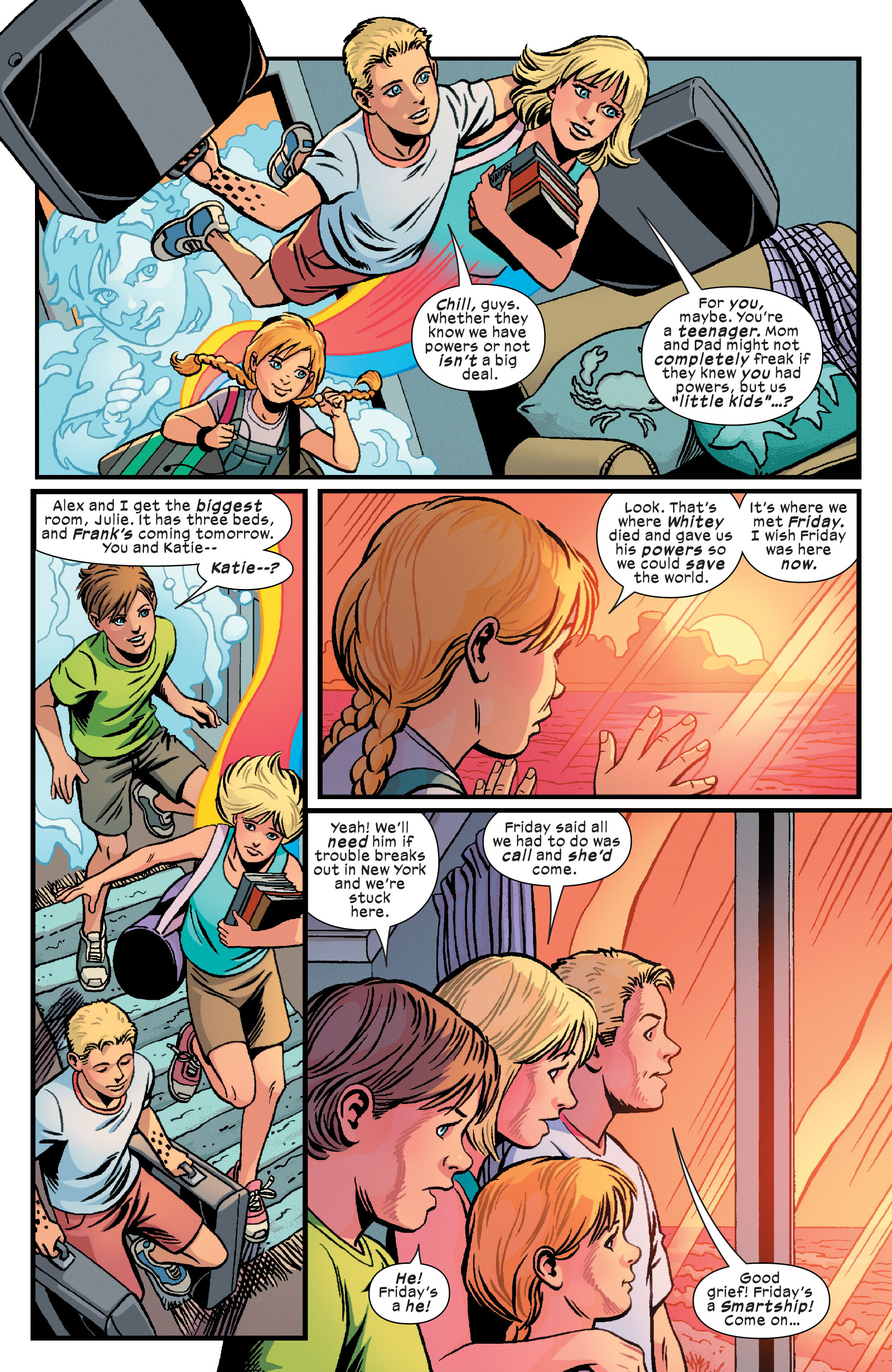 Read online Power Pack: Into the Storm comic -  Issue #1 - 5