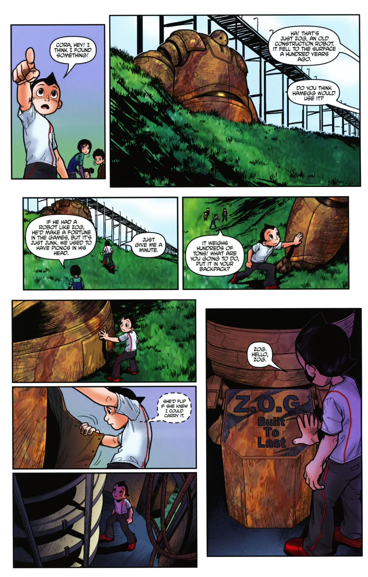 Read online Astro Boy: The Movie: Official Movie Adaptation comic -  Issue #3 - 8