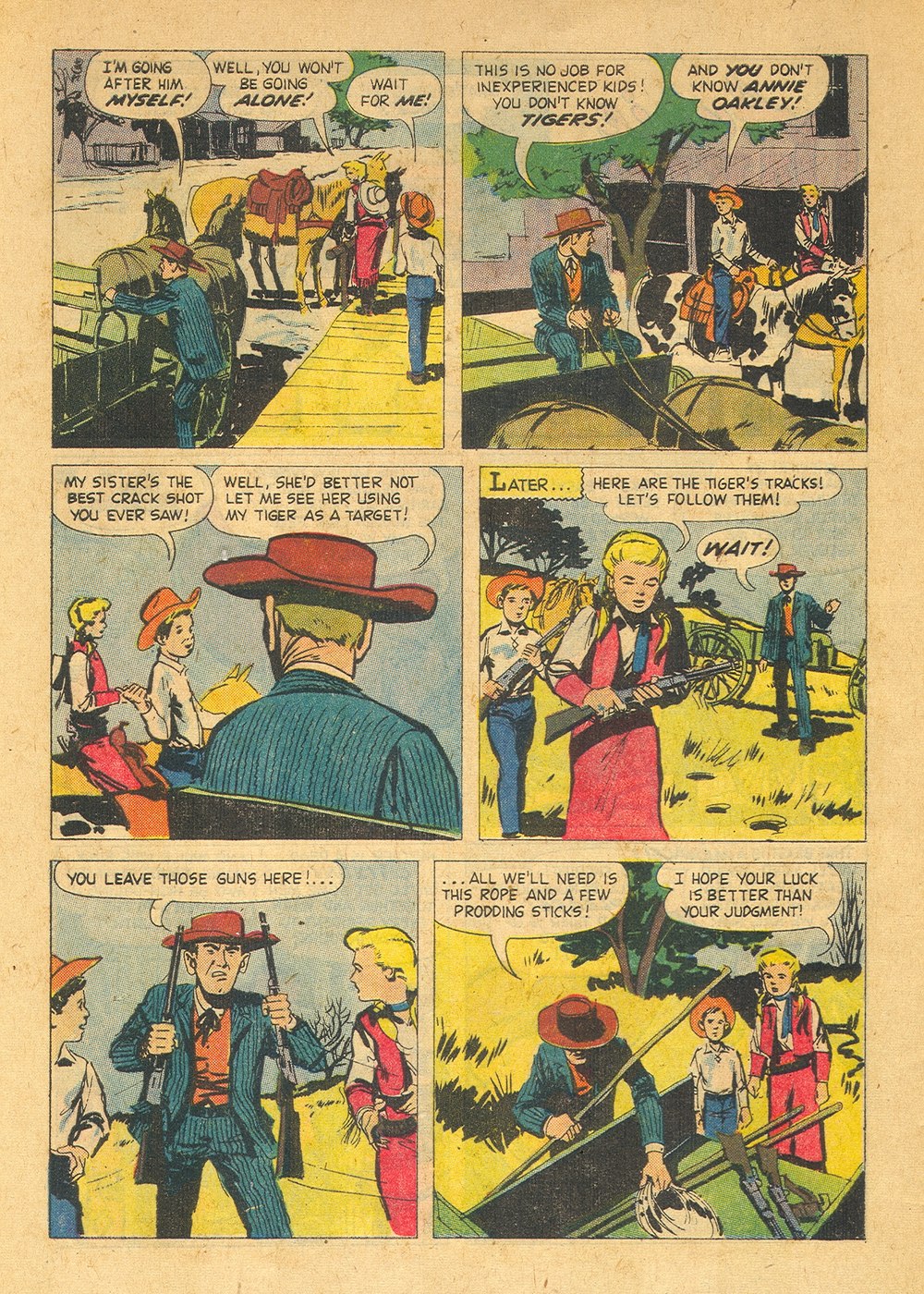 Read online Annie Oakley & Tagg comic -  Issue #14 - 32