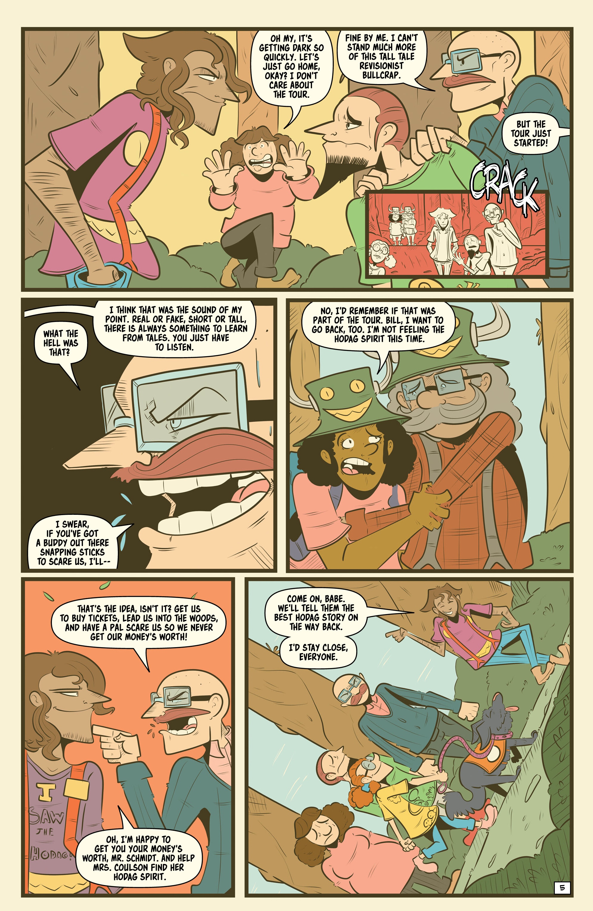 Read online Project Cryptid comic -  Issue #5 - 9