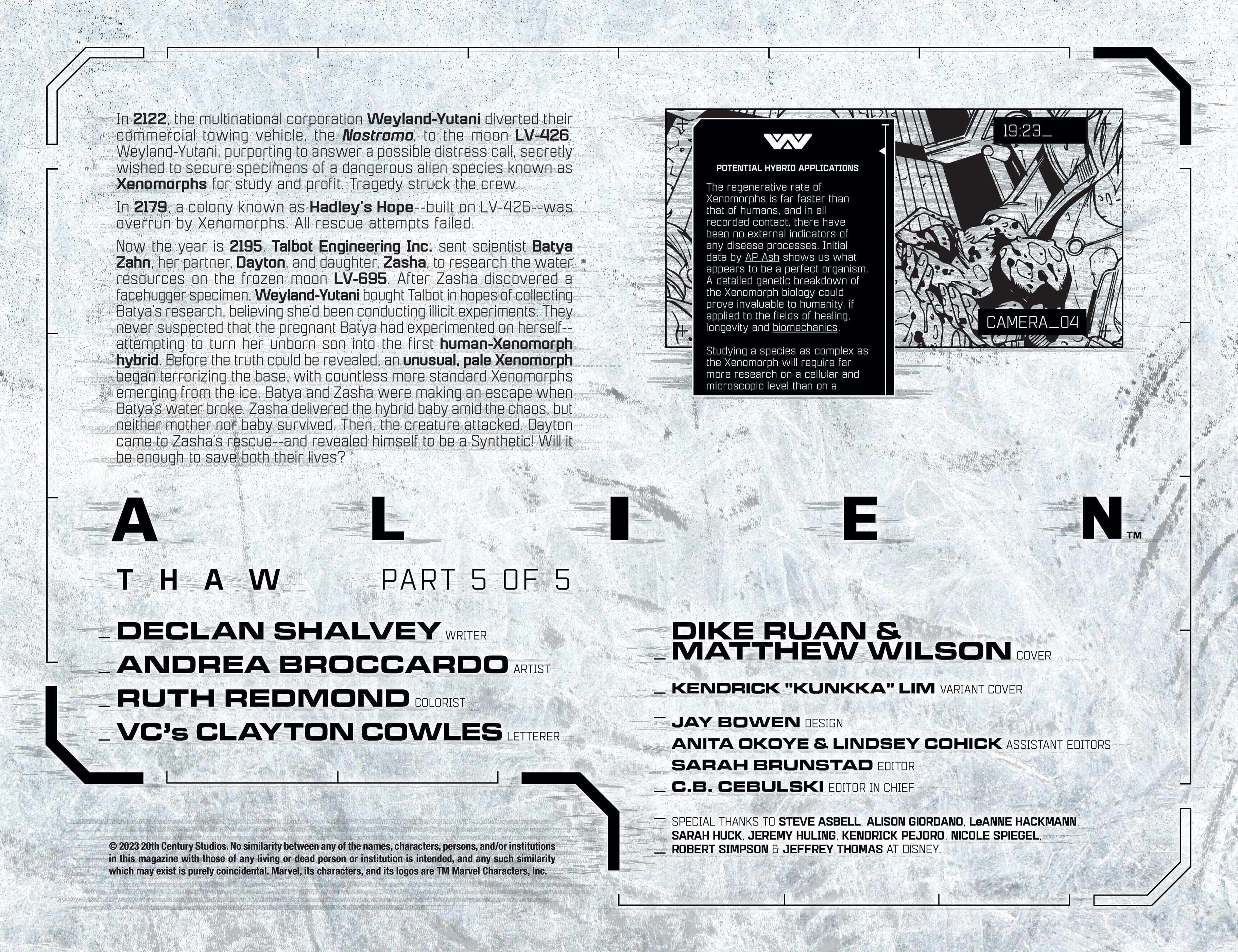 Read online Alien (2023) comic -  Issue #5 - 7