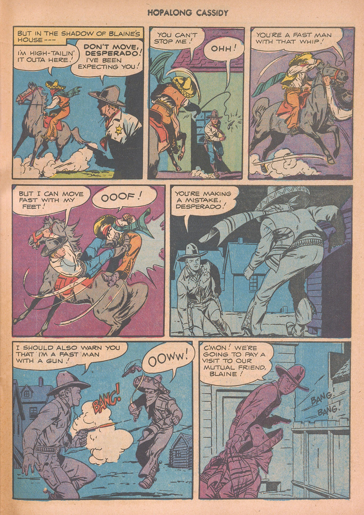 Read online Hopalong Cassidy comic -  Issue #8 - 47