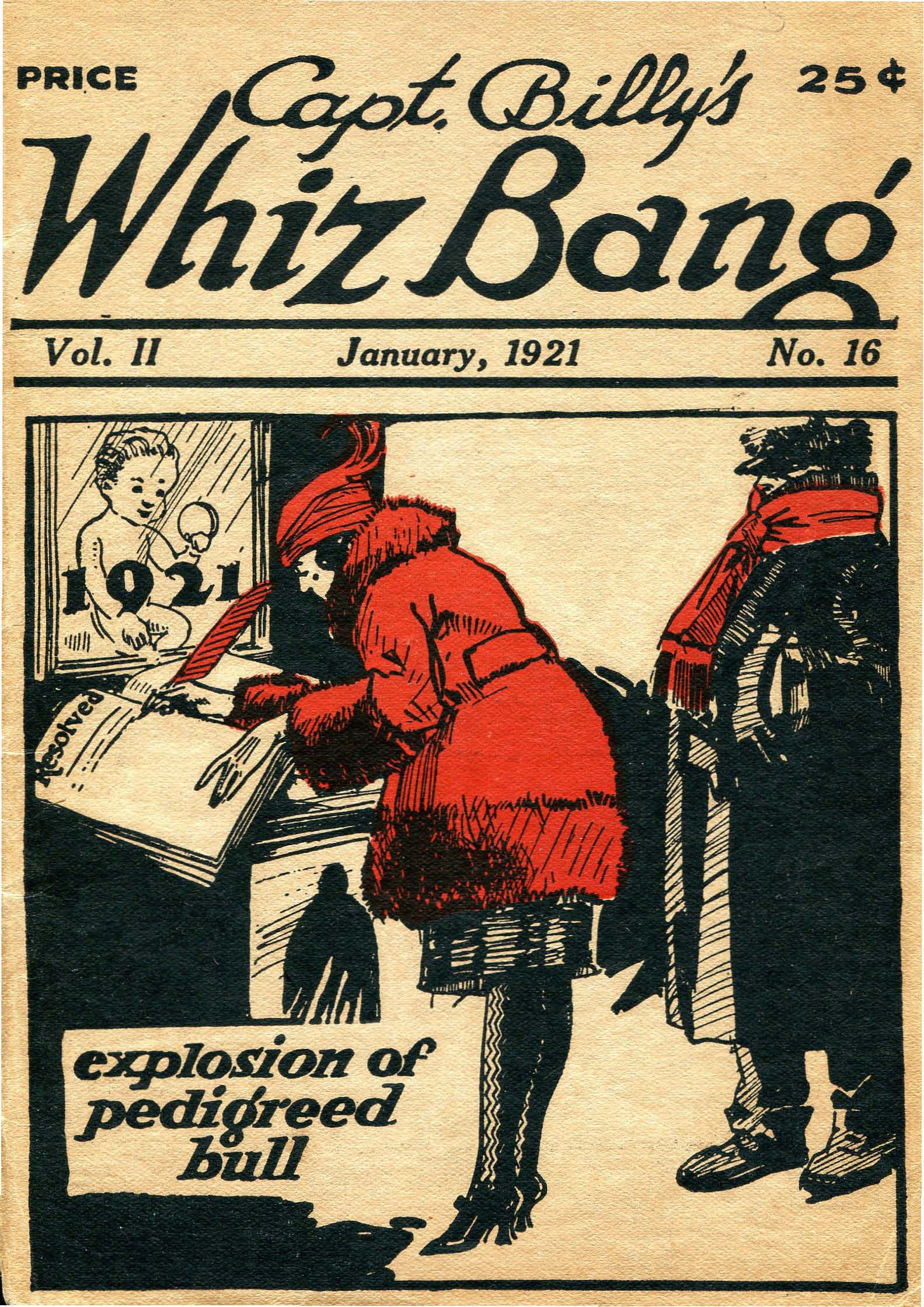 Read online Captain Billy's Whiz Bang comic -  Issue #16 - 1
