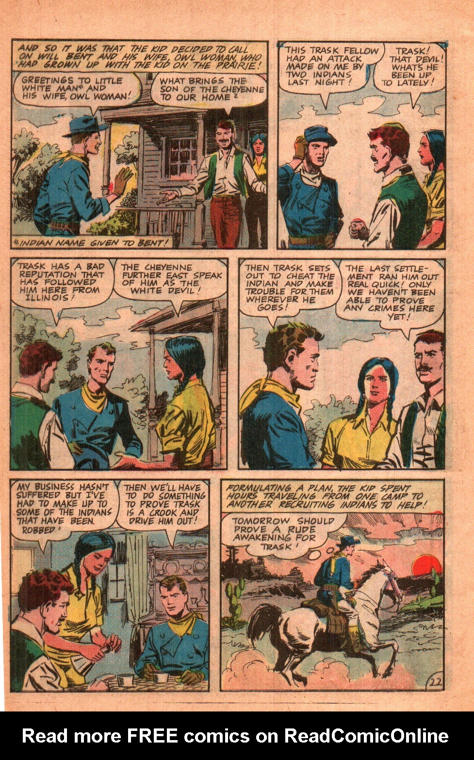 Read online Cheyenne Kid comic -  Issue #64 - 28