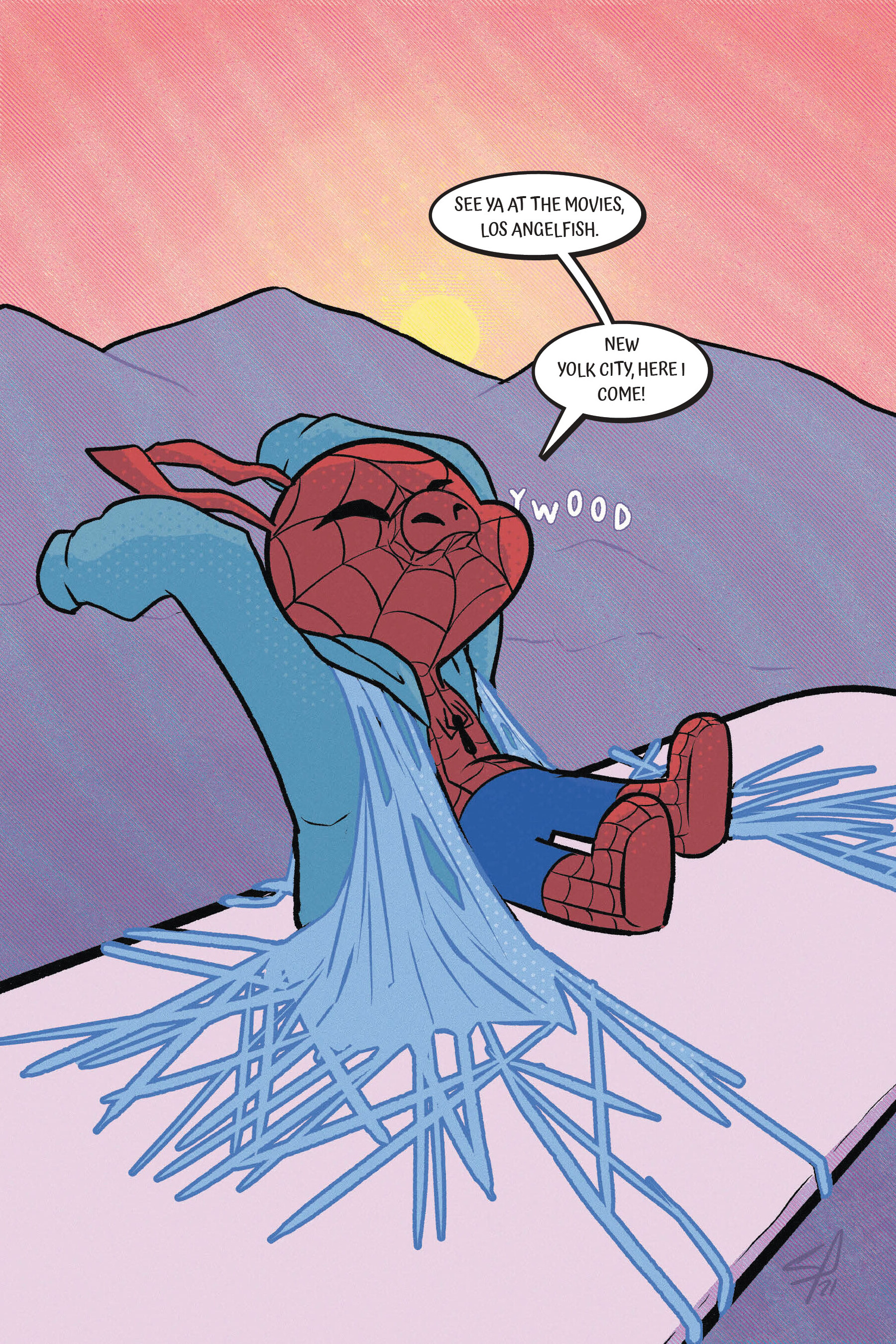 Read online Spider-Ham: Hollywood May-Ham comic -  Issue # TPB - 66